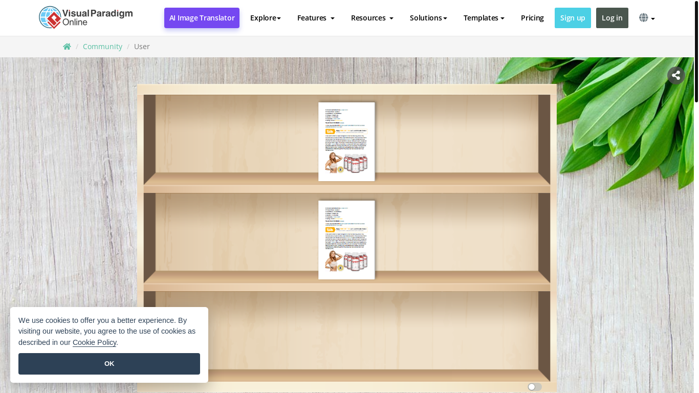 website screenshot of https://online.visual-paradigm.com/community/bookshelf/lipojaro-user-guide-step-by-step-info-how-to-use--25mldbumjj
