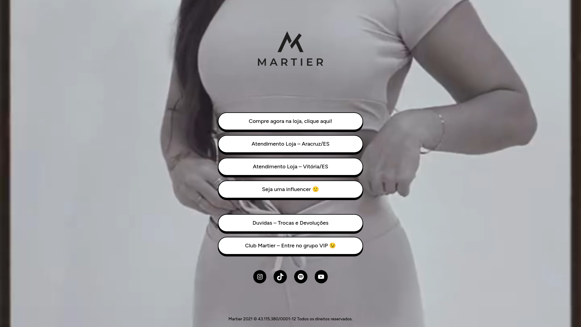website screenshot of https://martier.site/