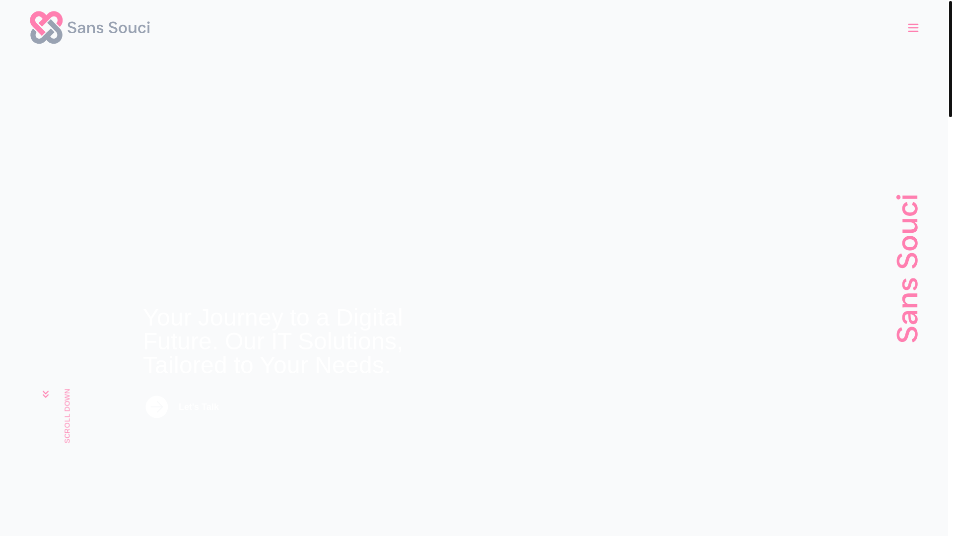 website screenshot of https://sanssoucisimplify.co.uk/