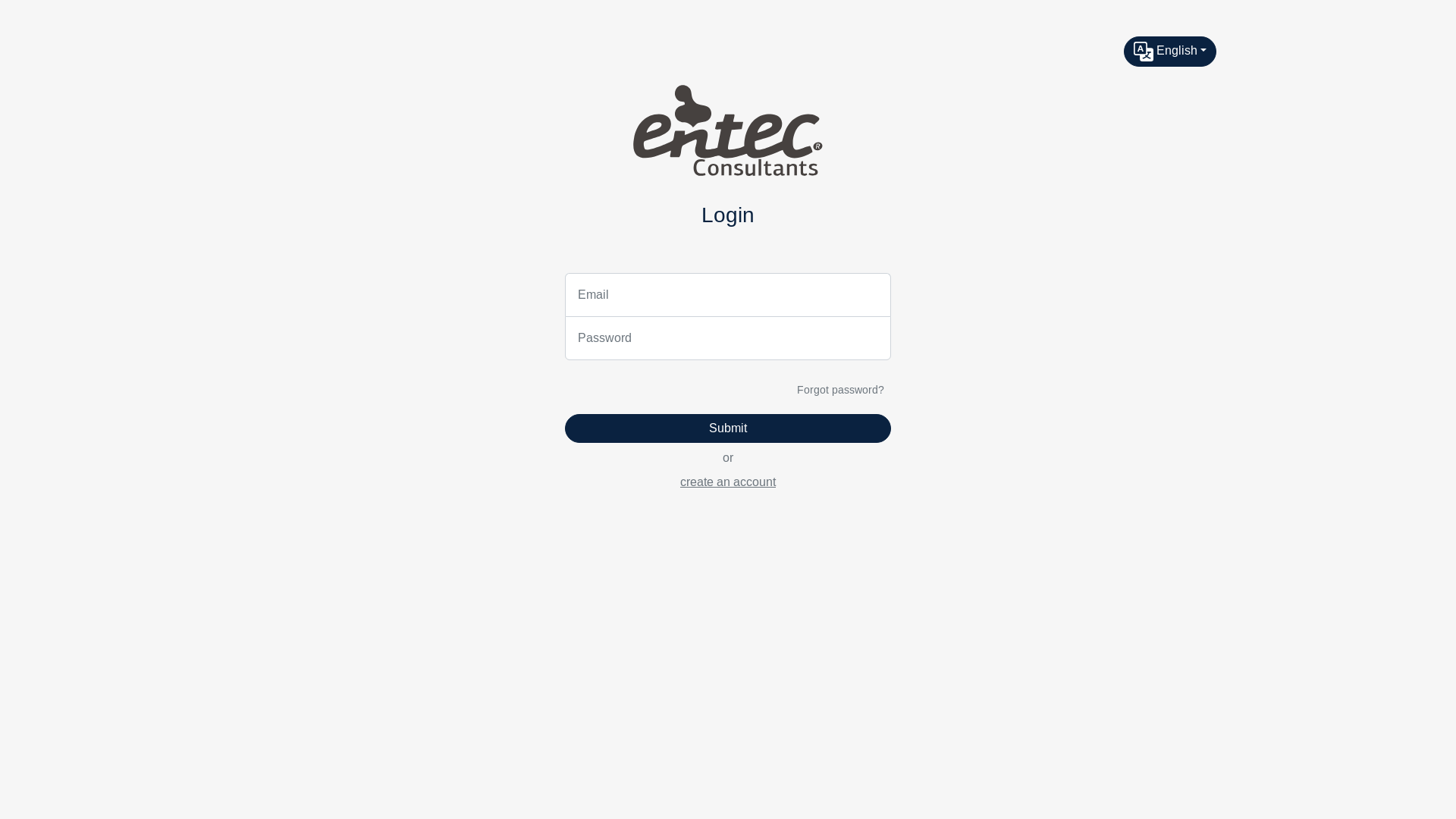website screenshot of https://entecesg.com/