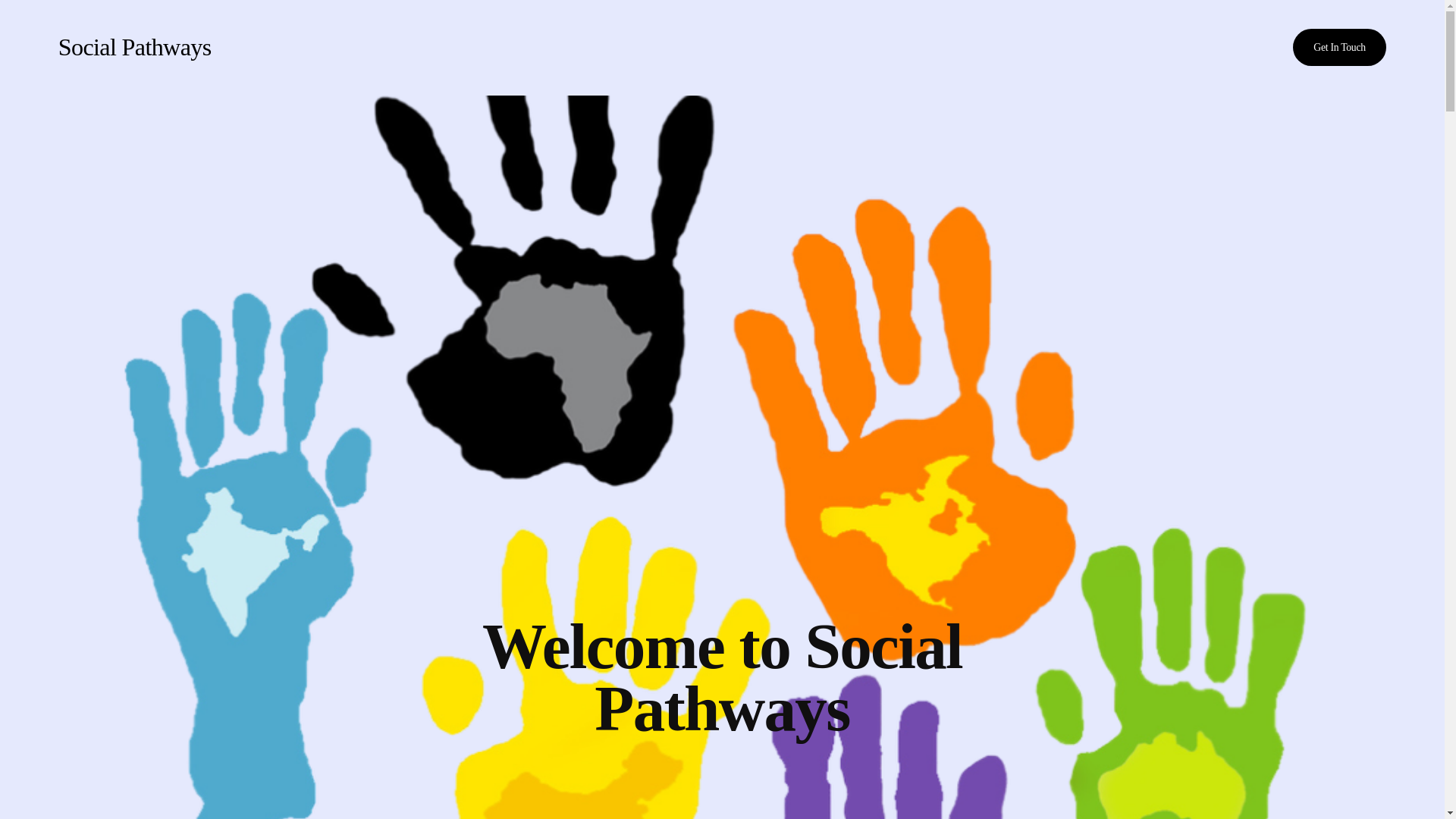 website screenshot of https://socialpathways.net/