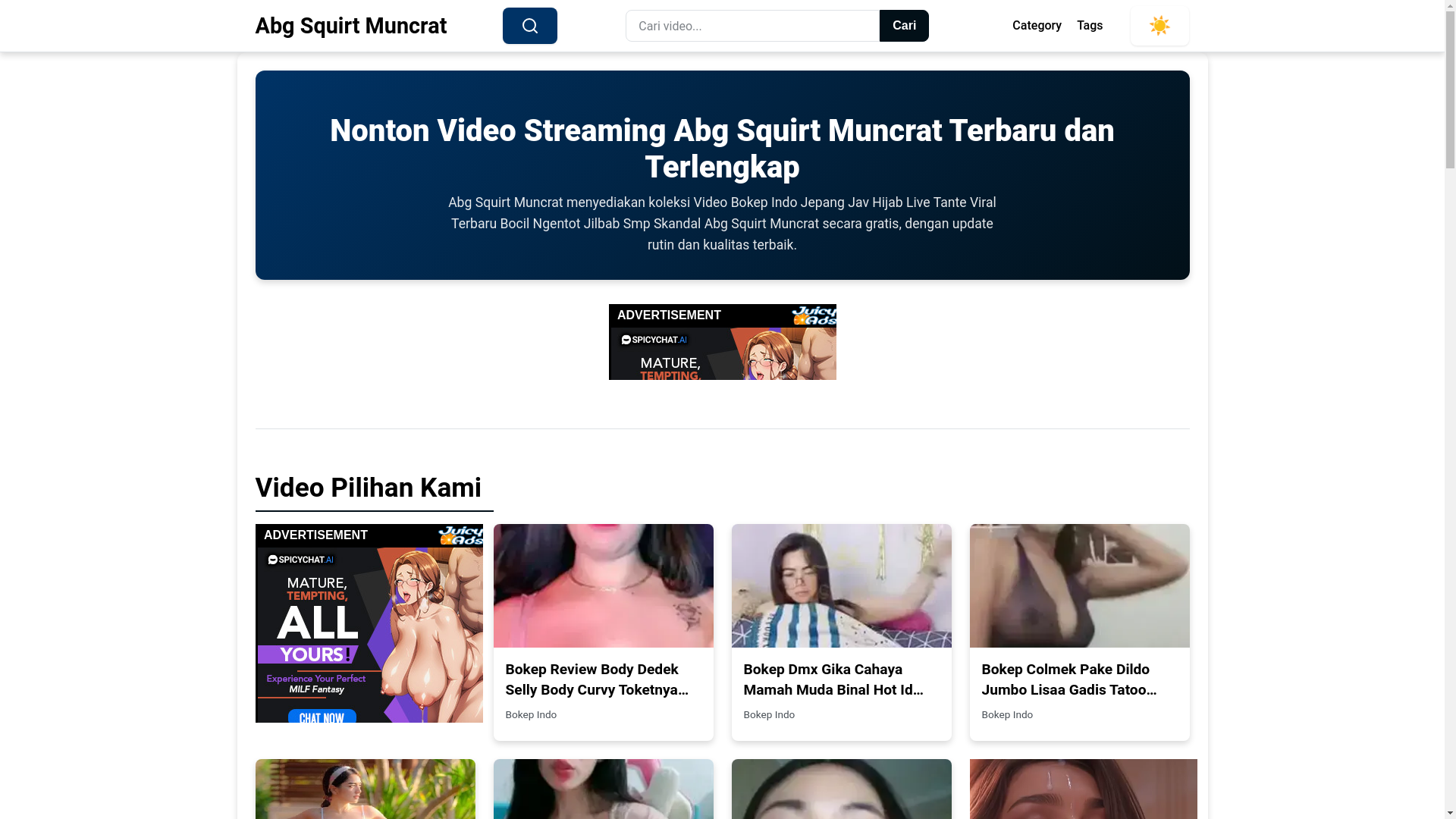 website screenshot of https://abgsquirtmuncrat.pages.dev/