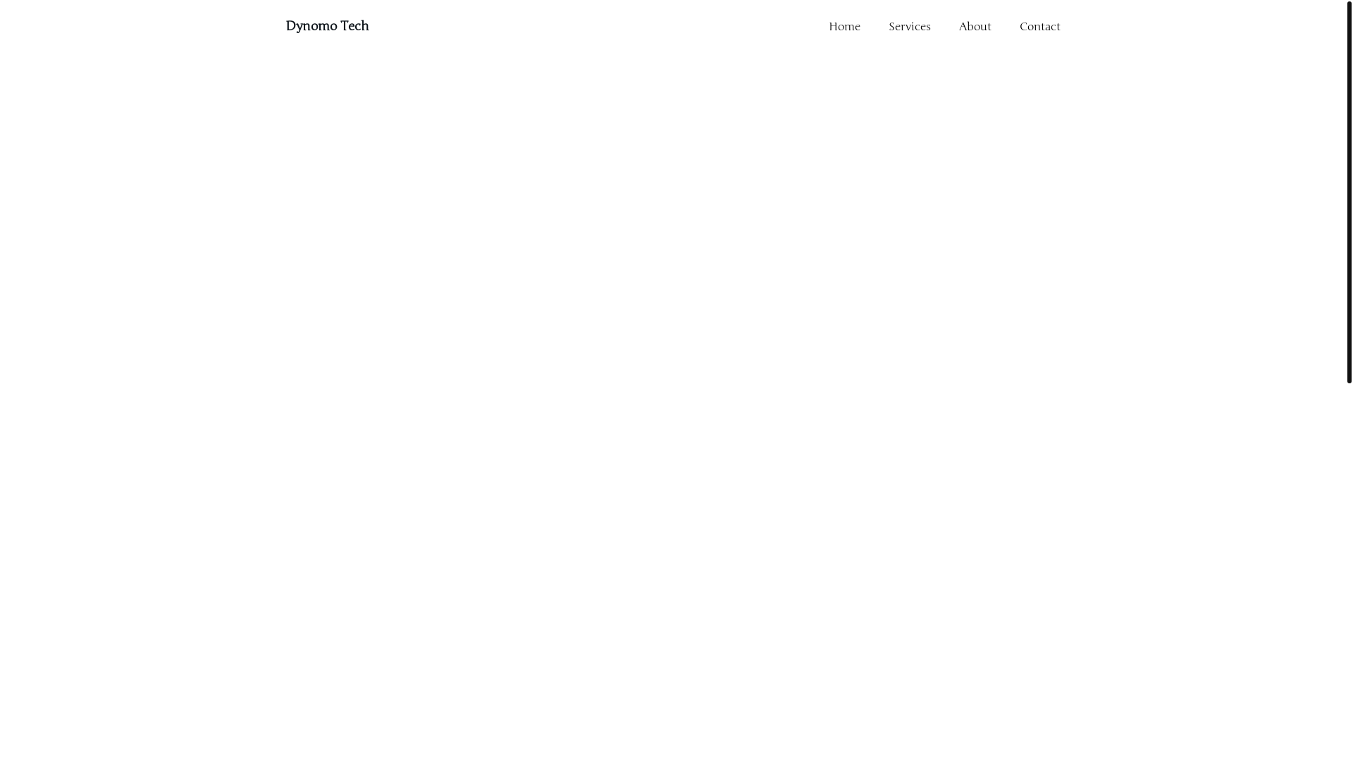 website screenshot of https://dynomotech.com/