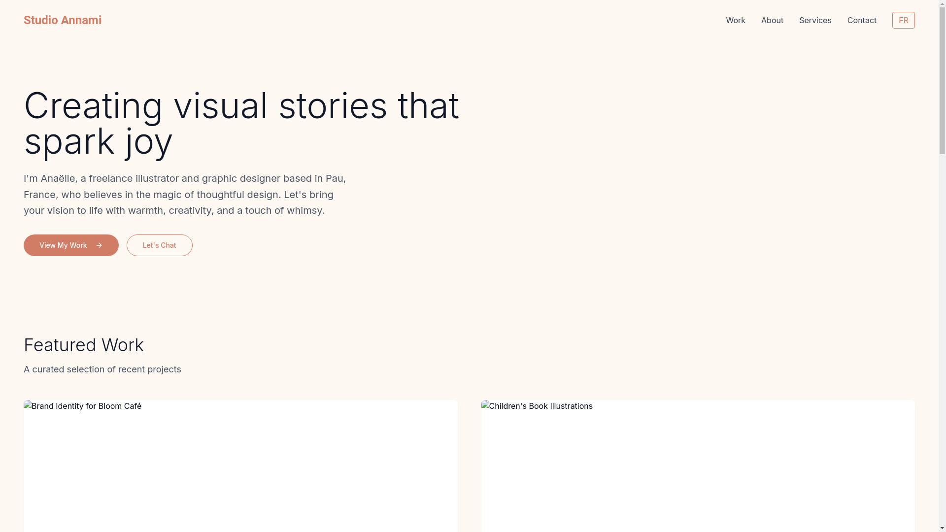 website screenshot of https://studio-annami-com.pages.dev/