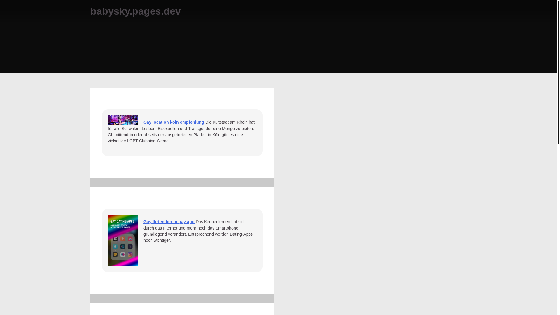 website screenshot of https://babysky.pages.dev/