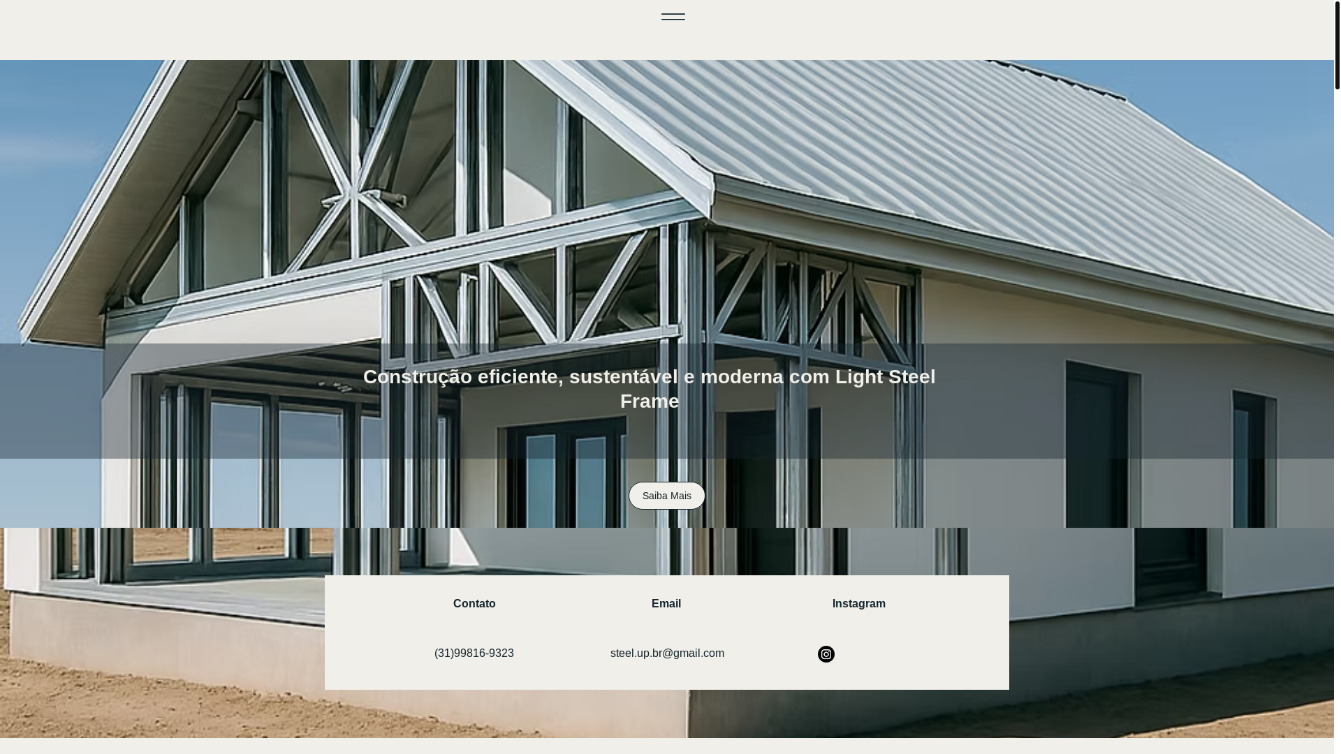 website screenshot of https://steelupbr.com/