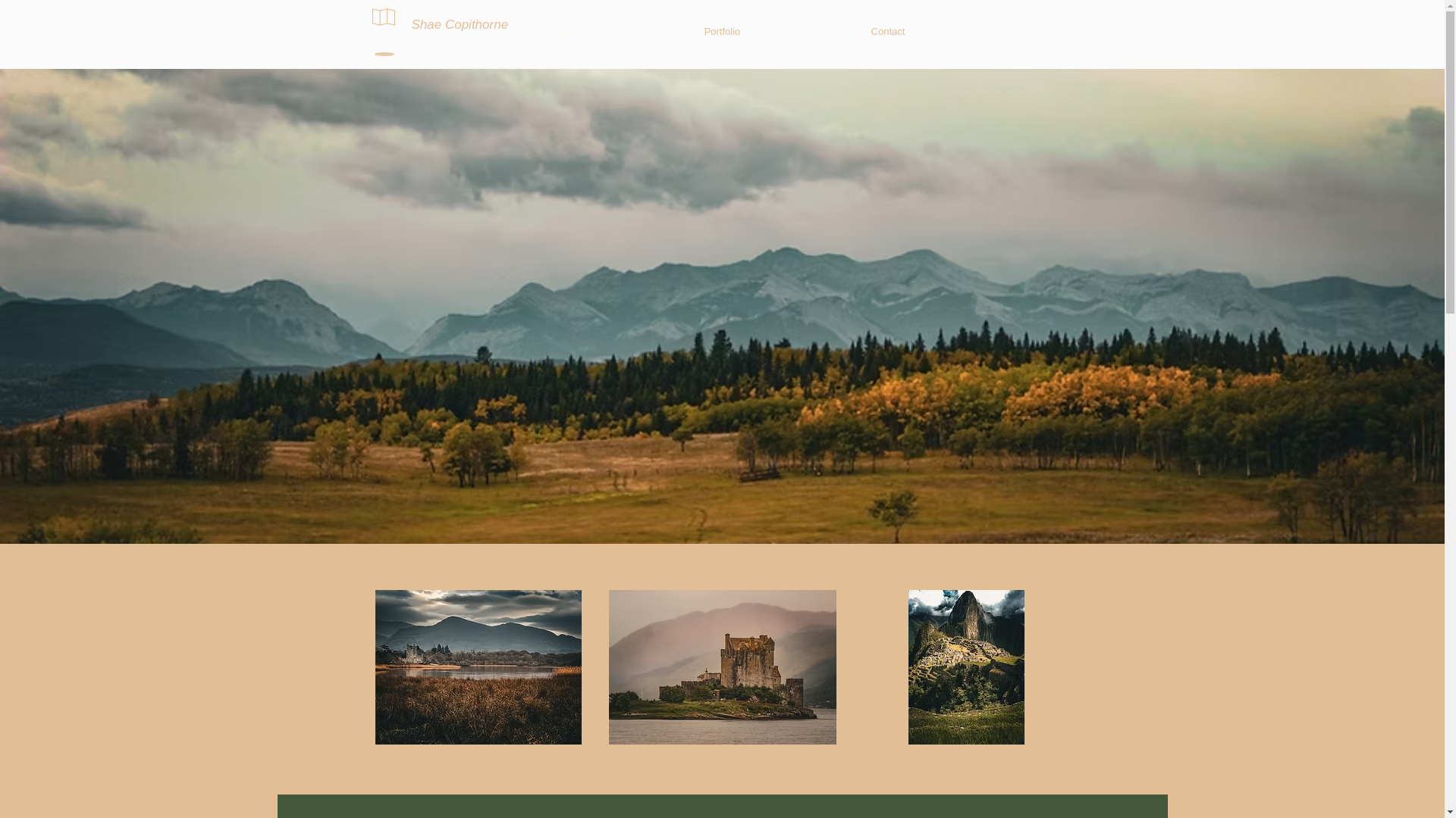 website screenshot of https://shazyjphotography.com/