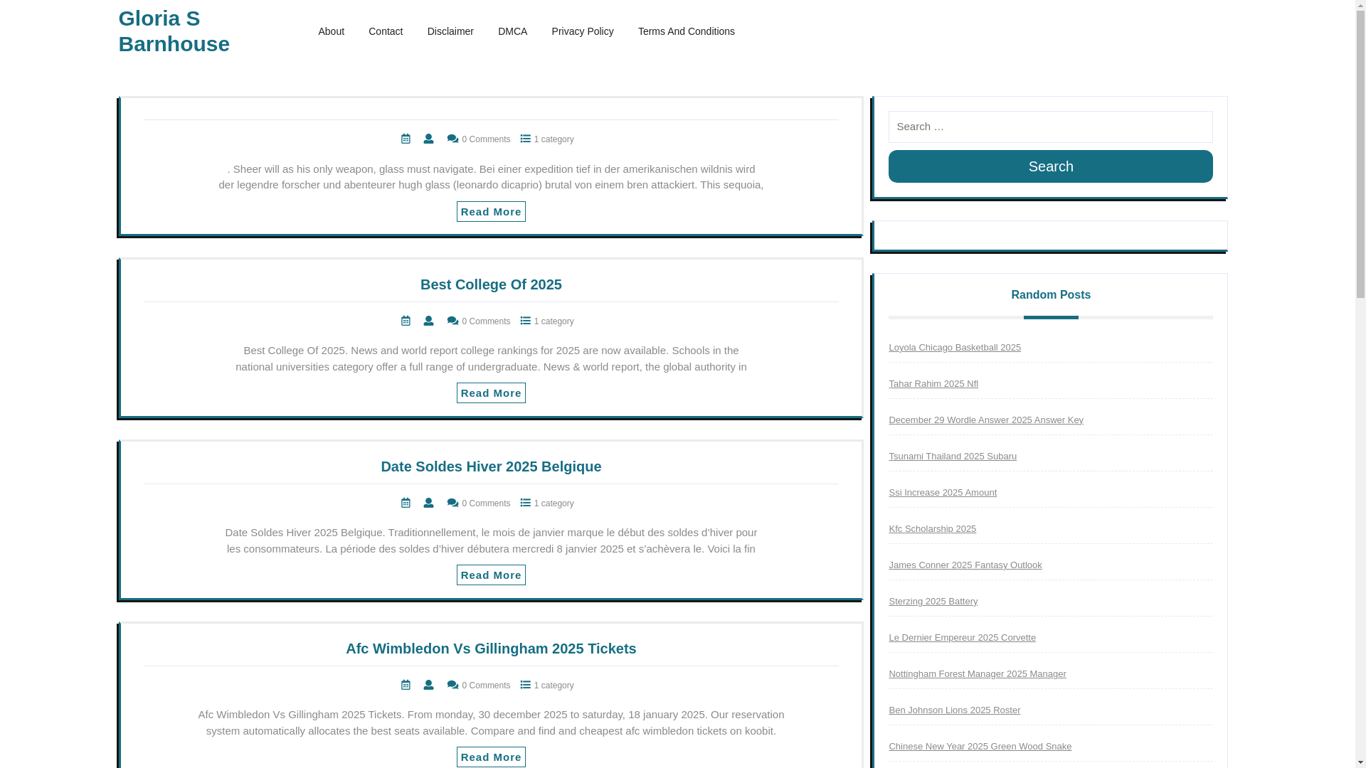 website screenshot of https://gloriasbarnhousel.pages.dev/