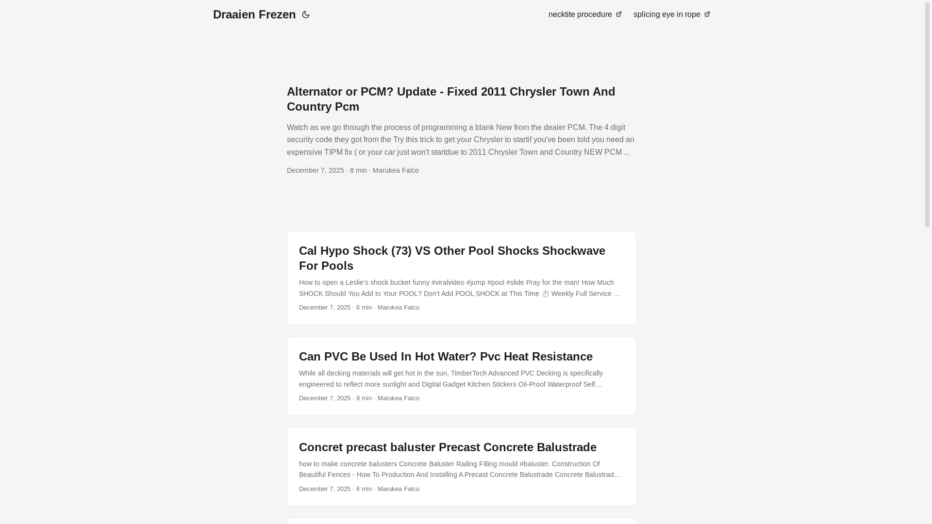 website screenshot of https://draaienfrezen.pages.dev/