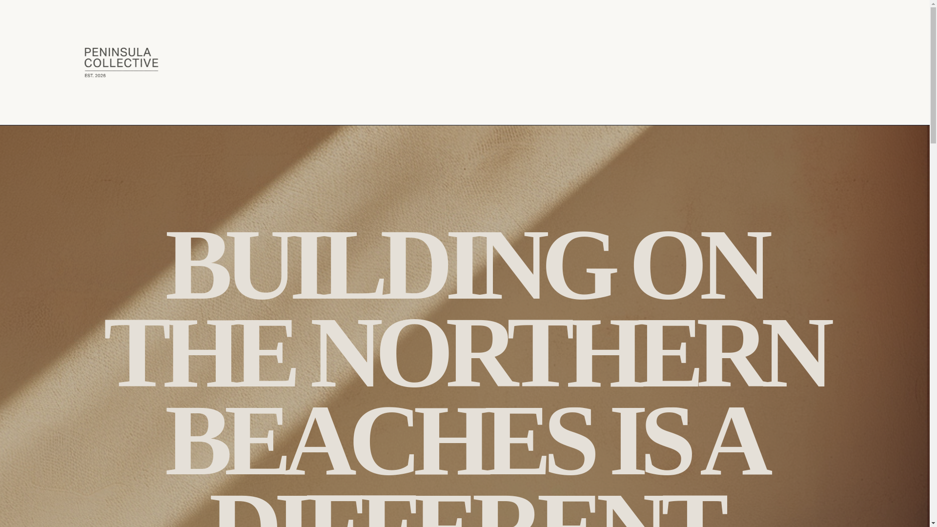 website screenshot of https://peninsulacollective.au/