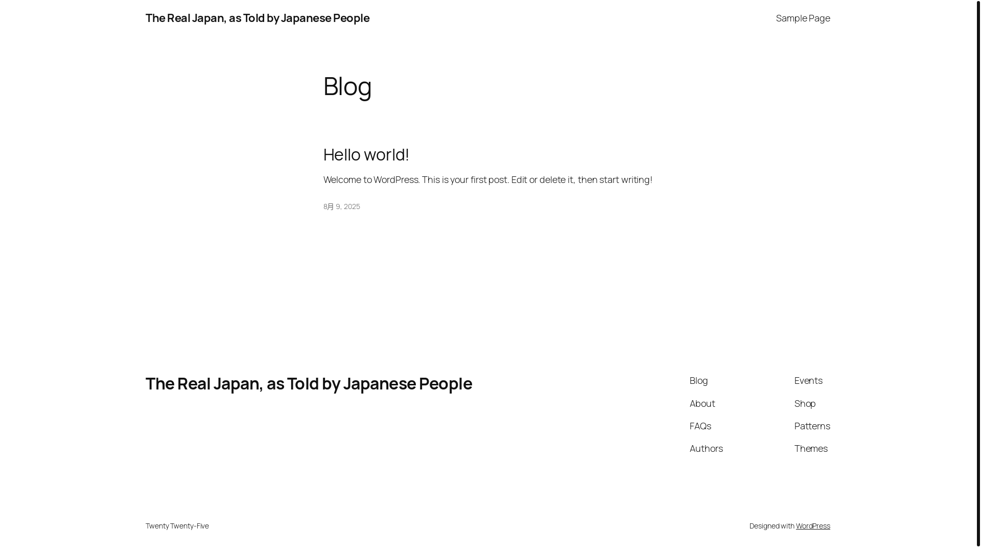 website screenshot of https://goodrealjapan.com/