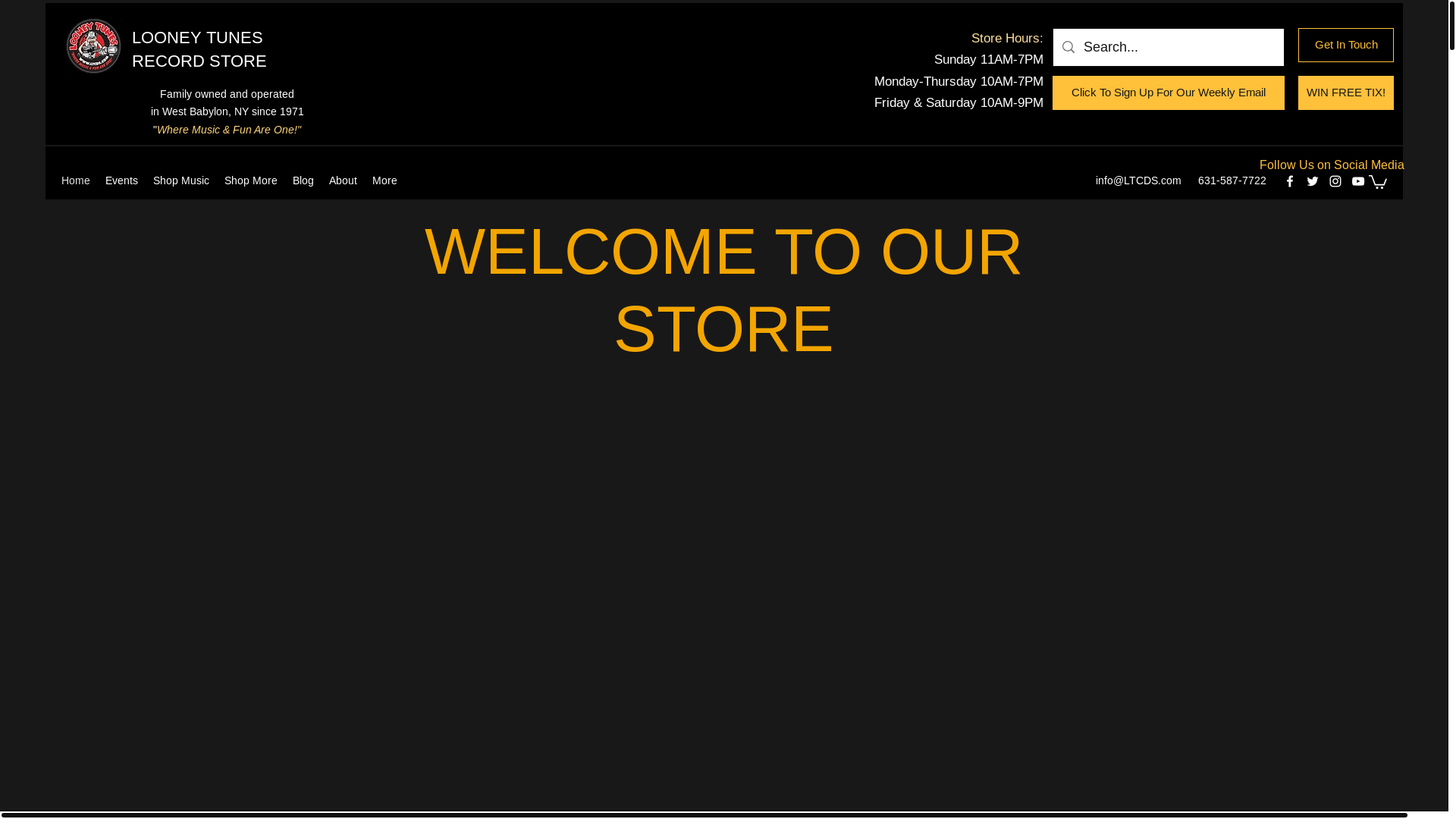 website screenshot of https://33looneytunesway.com/