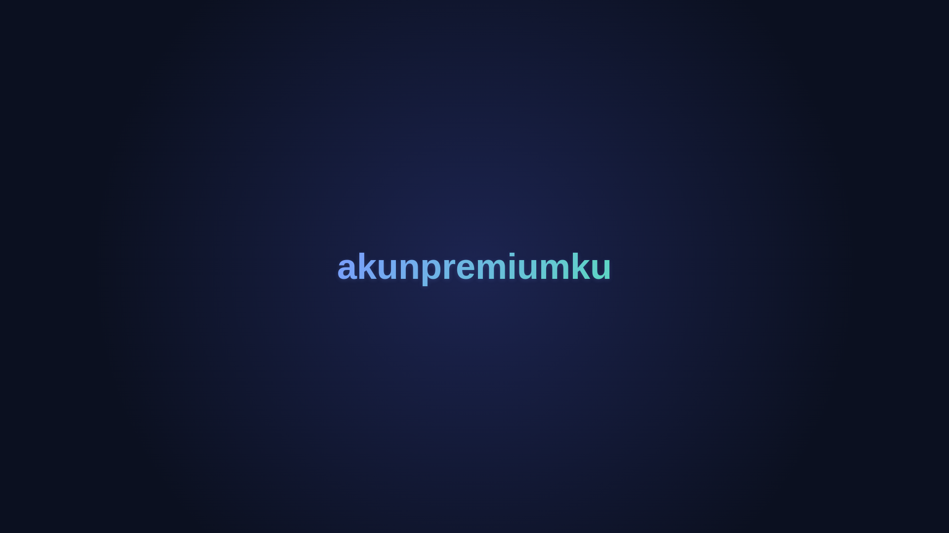 website screenshot of https://akunpremiumku.com/