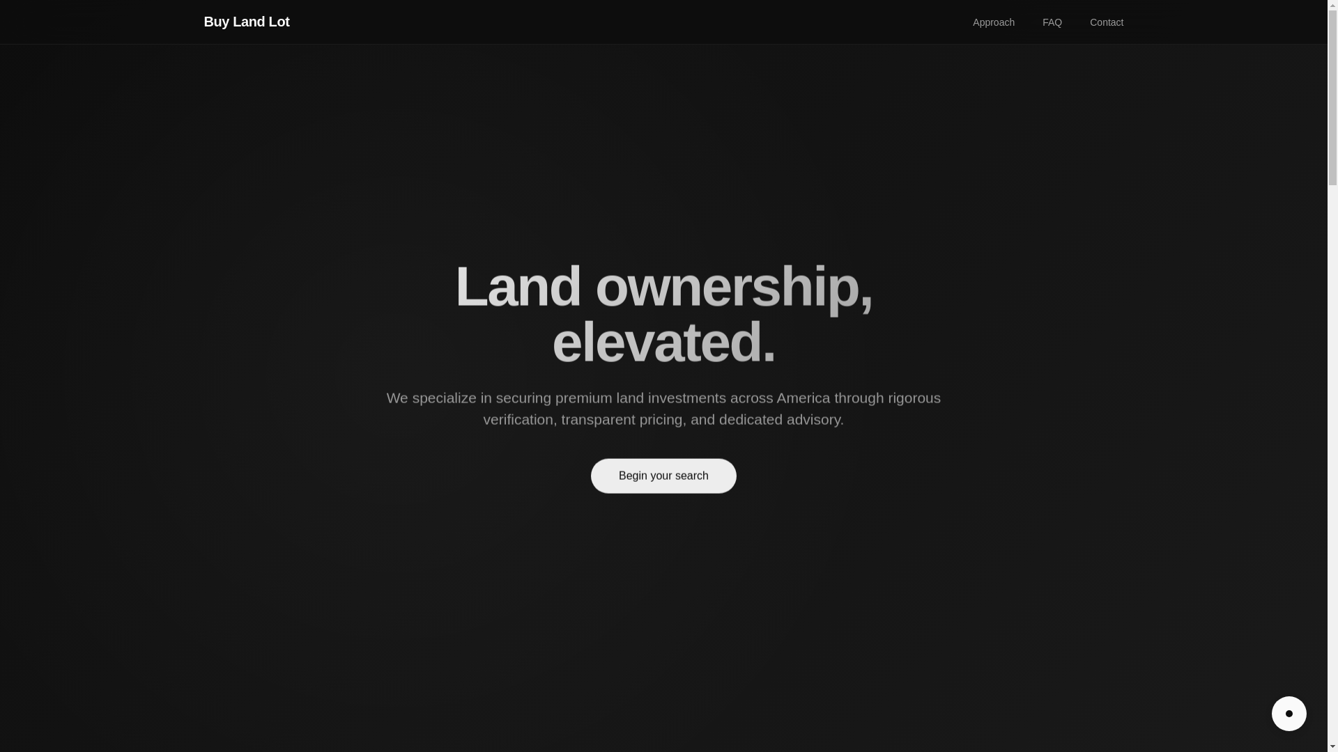 website screenshot of https://landlot.pages.dev/