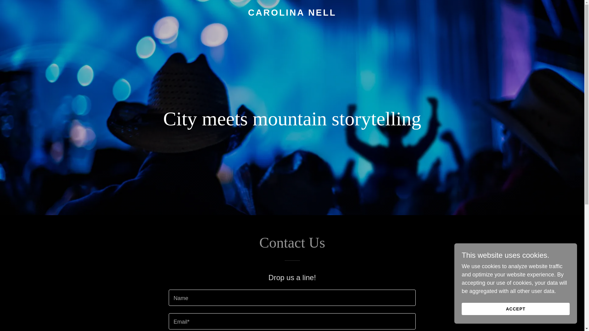 website screenshot of https://carolinanell.com/