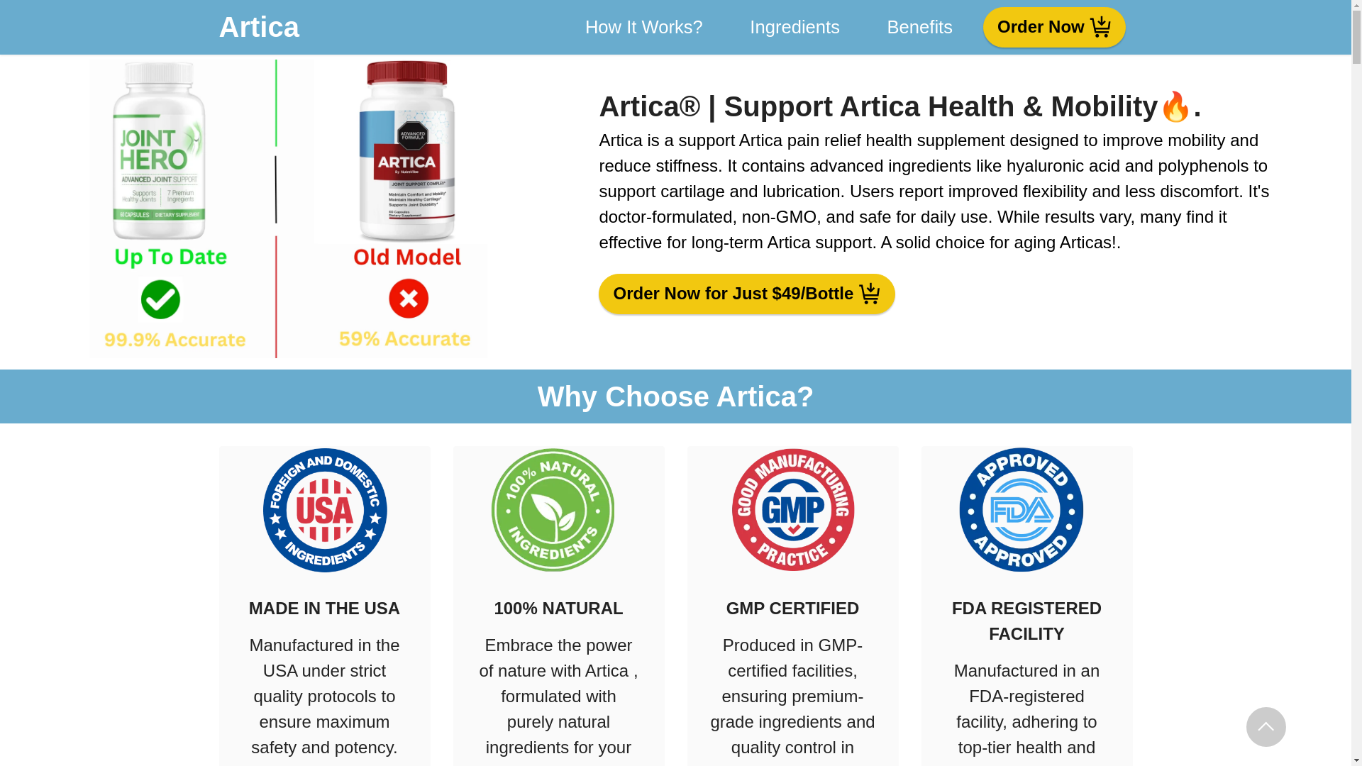 website screenshot of https://en-us-artica.com/