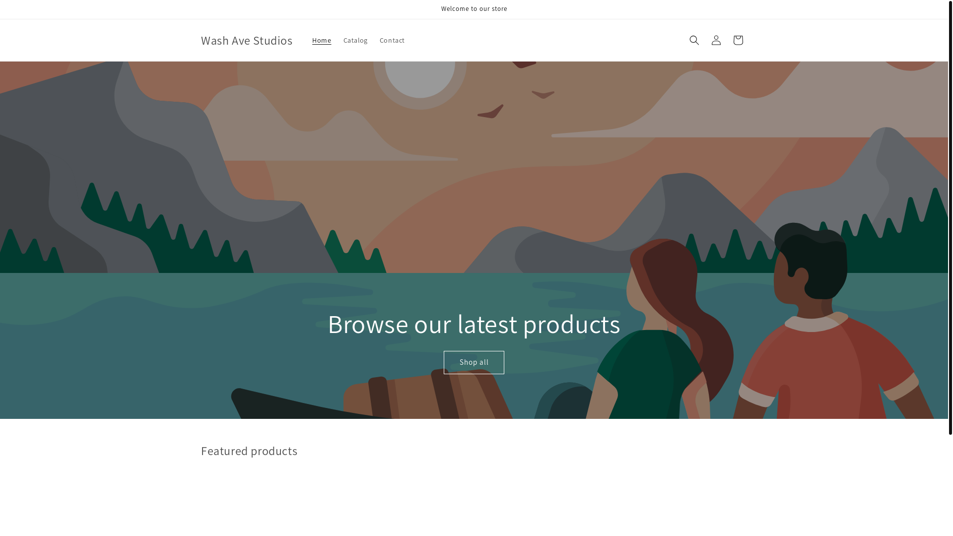 website screenshot of https://washavestudios.com/