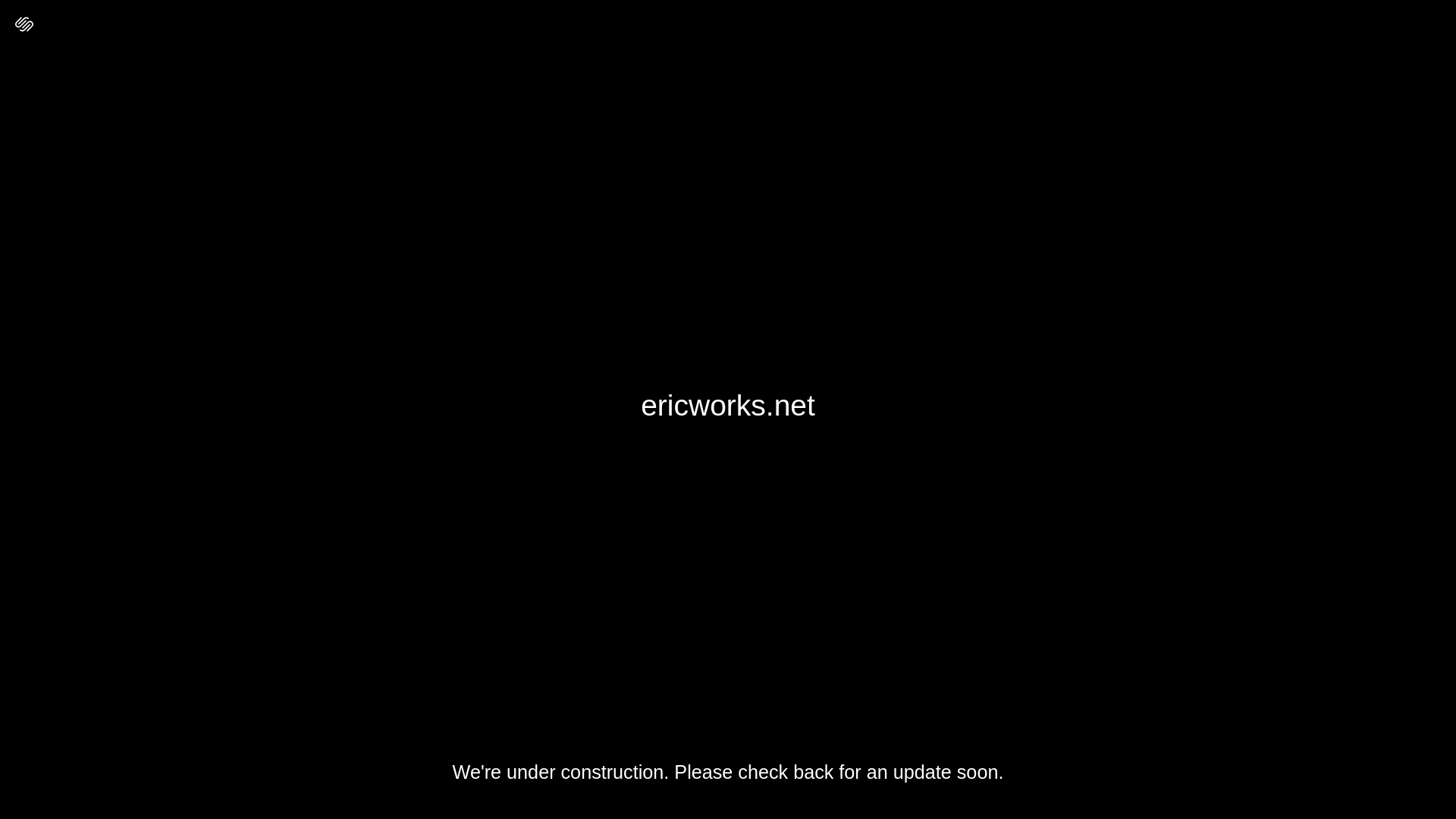 website screenshot of https://ericworks.net/