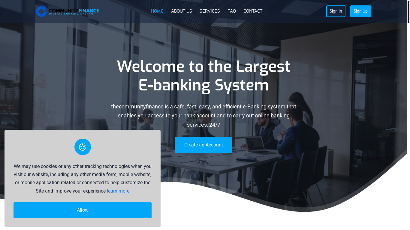 website screenshot of https://interacca.site/