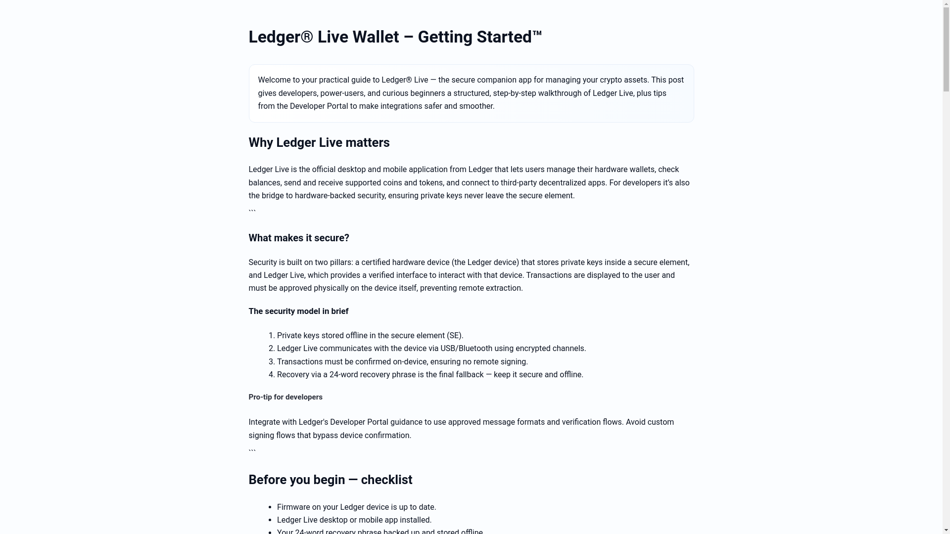 website screenshot of https://start-ledger-live-wlt.pages.dev/