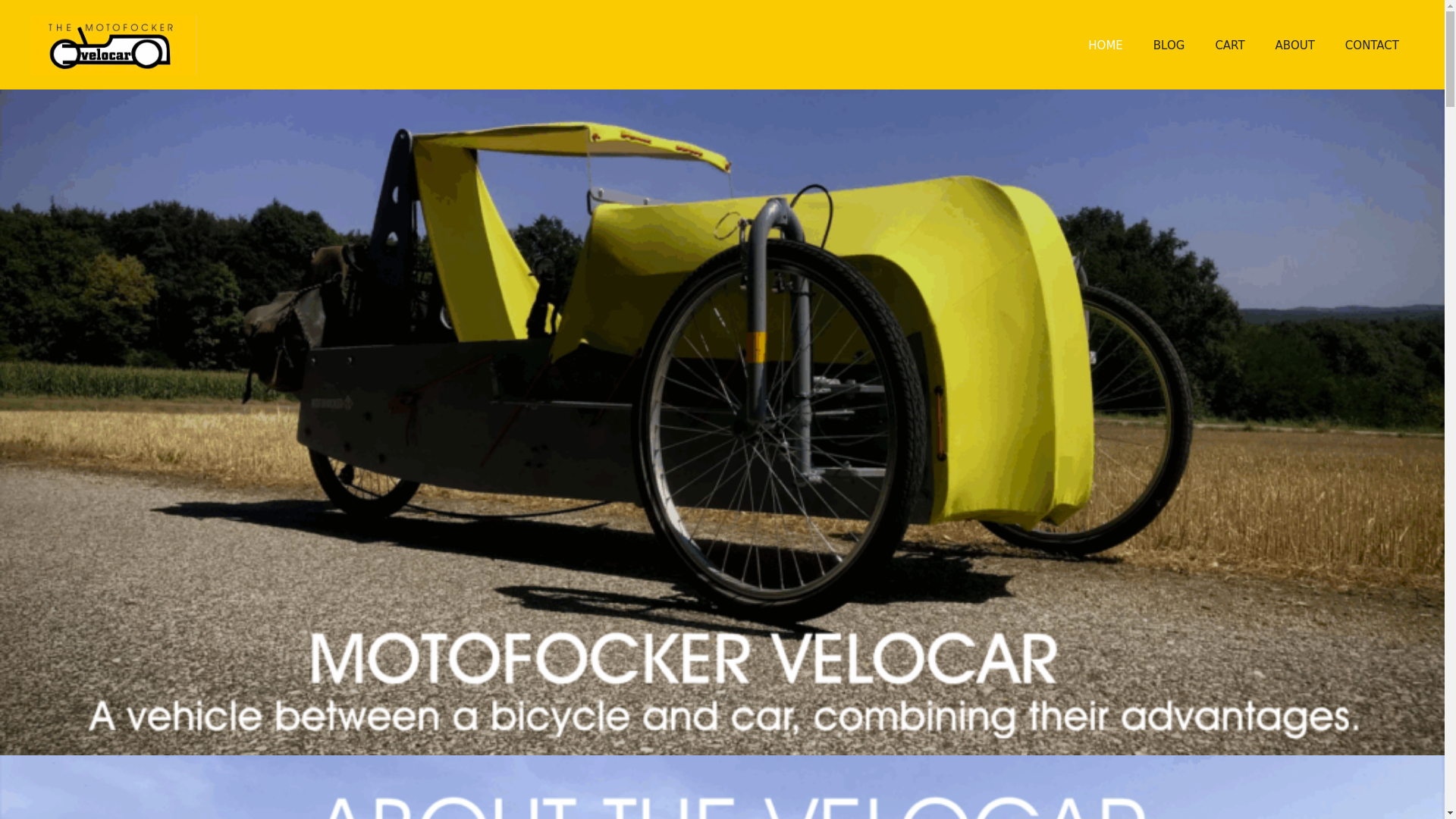 website screenshot of https://motofockervelocar.com/