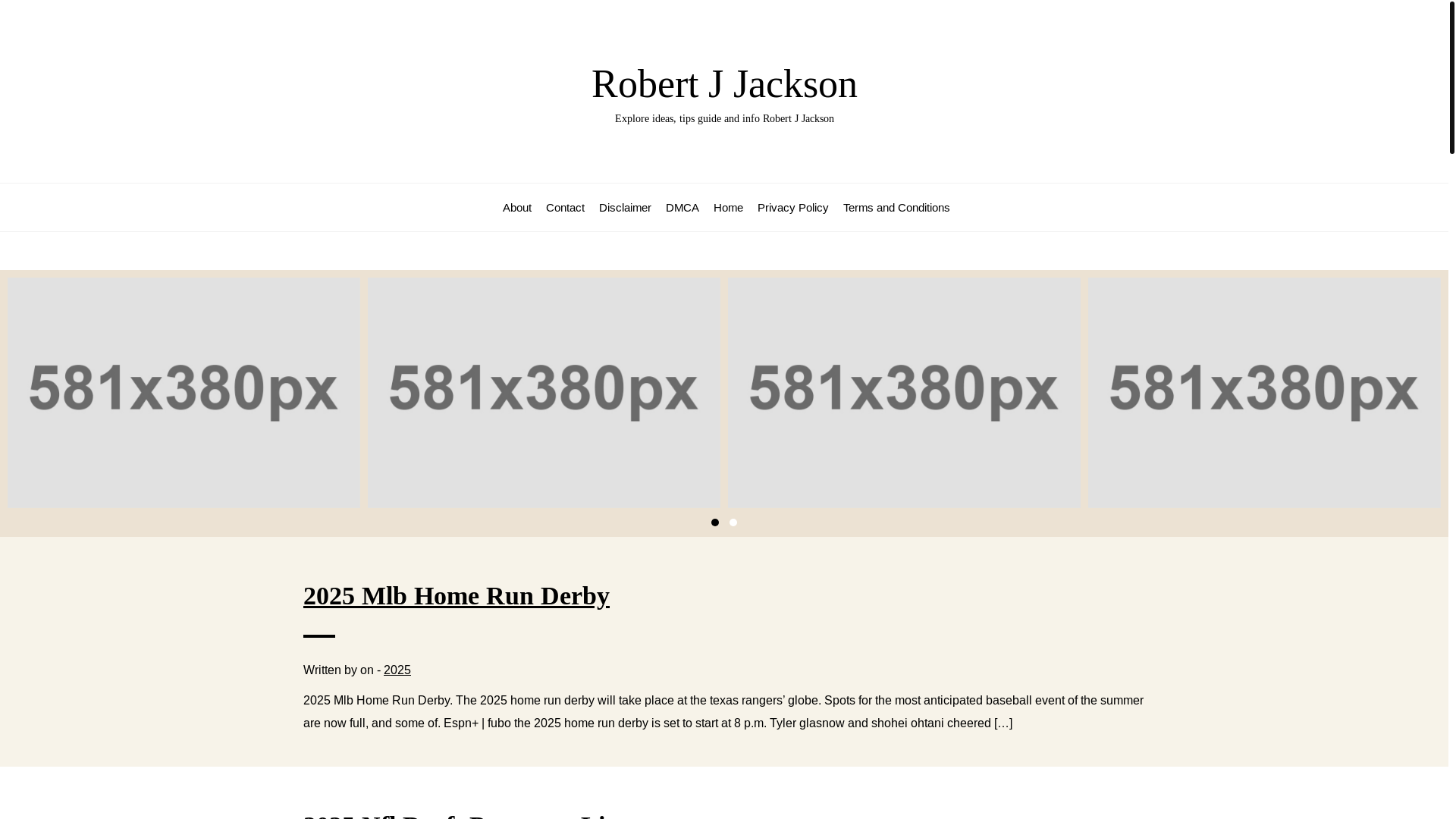 website screenshot of https://robertjjacksona.pages.dev/