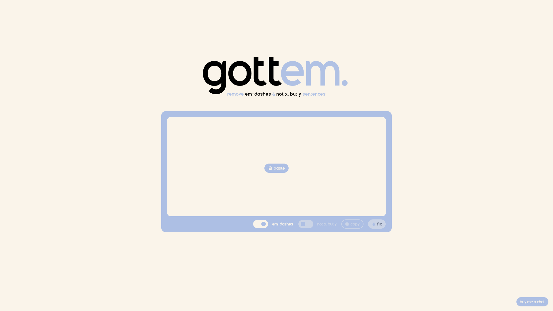 website screenshot of https://gottem.app/