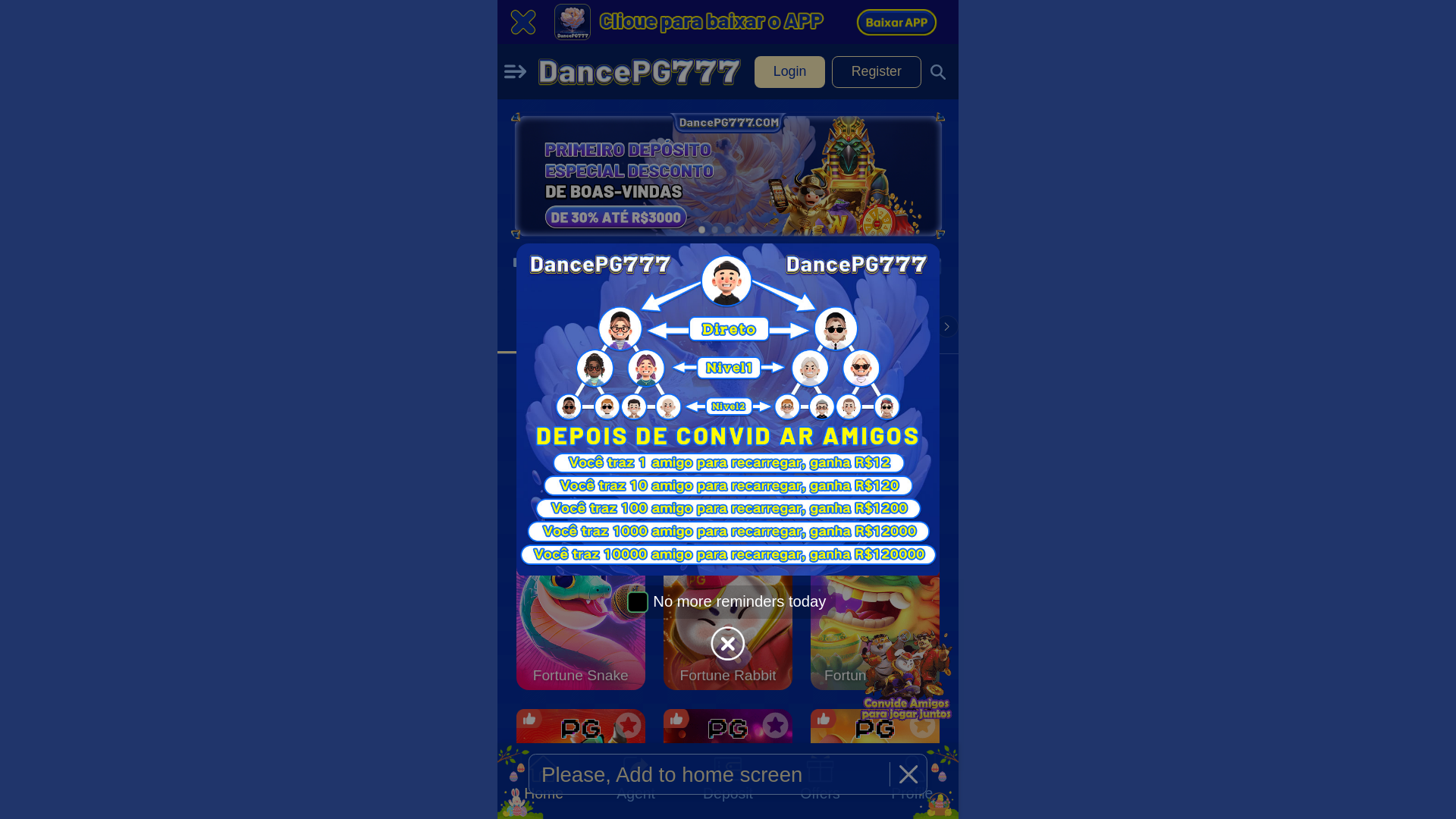 website screenshot of https://2dancepg777.com/