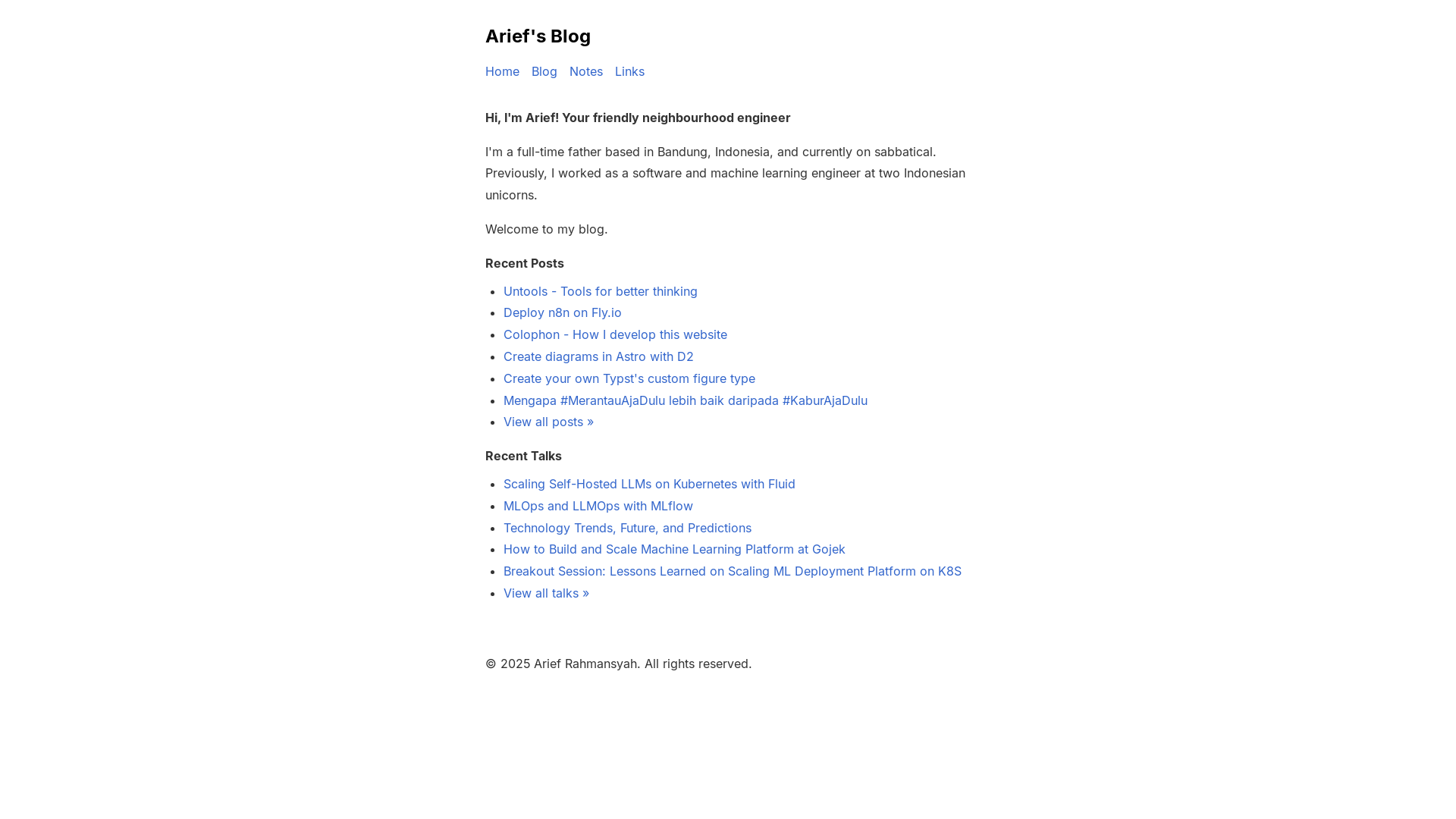 website screenshot of https://ariefrahmansyah-com.pages.dev/