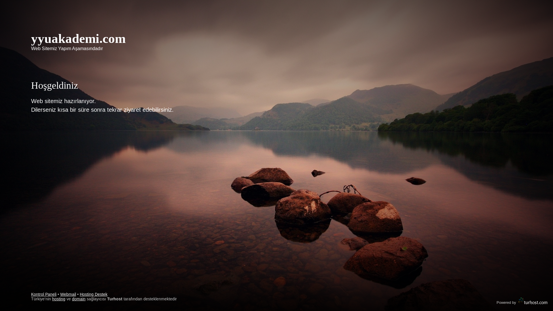 website screenshot of https://yyuakademi.com/