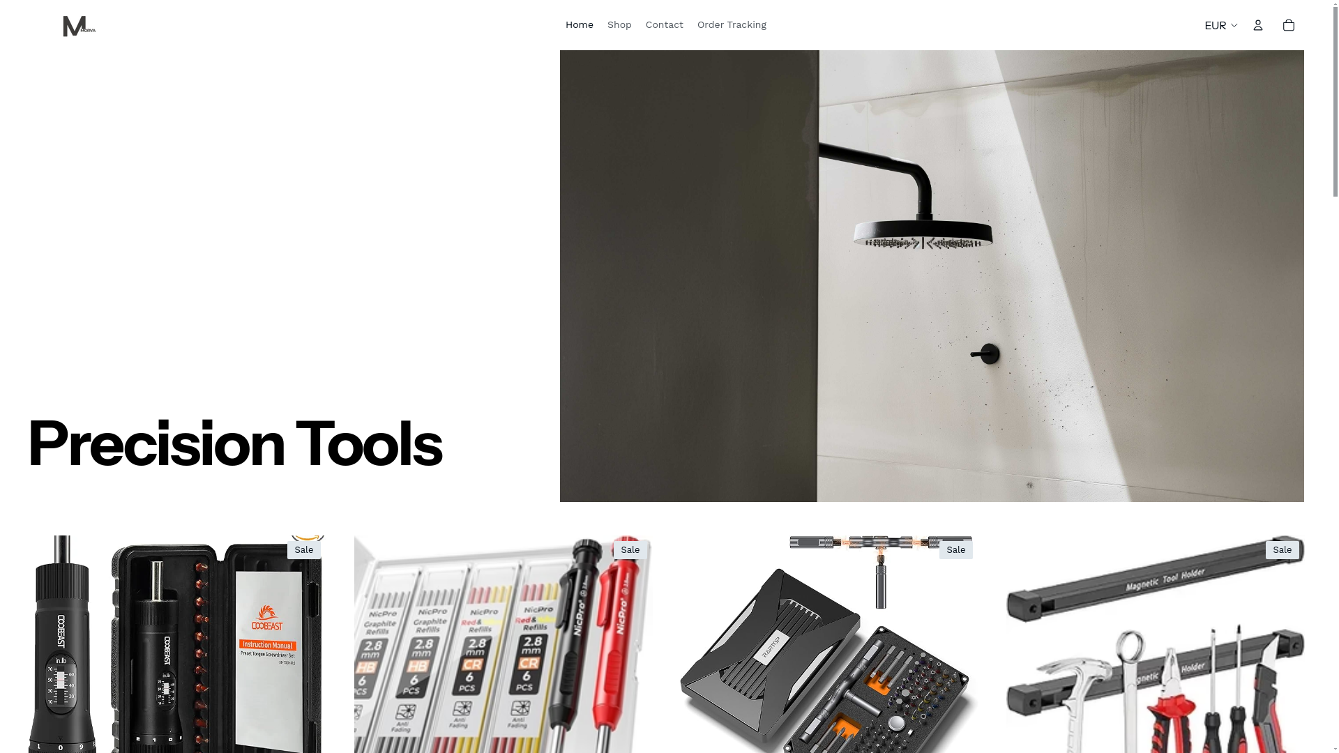 website screenshot of https://morva.online/