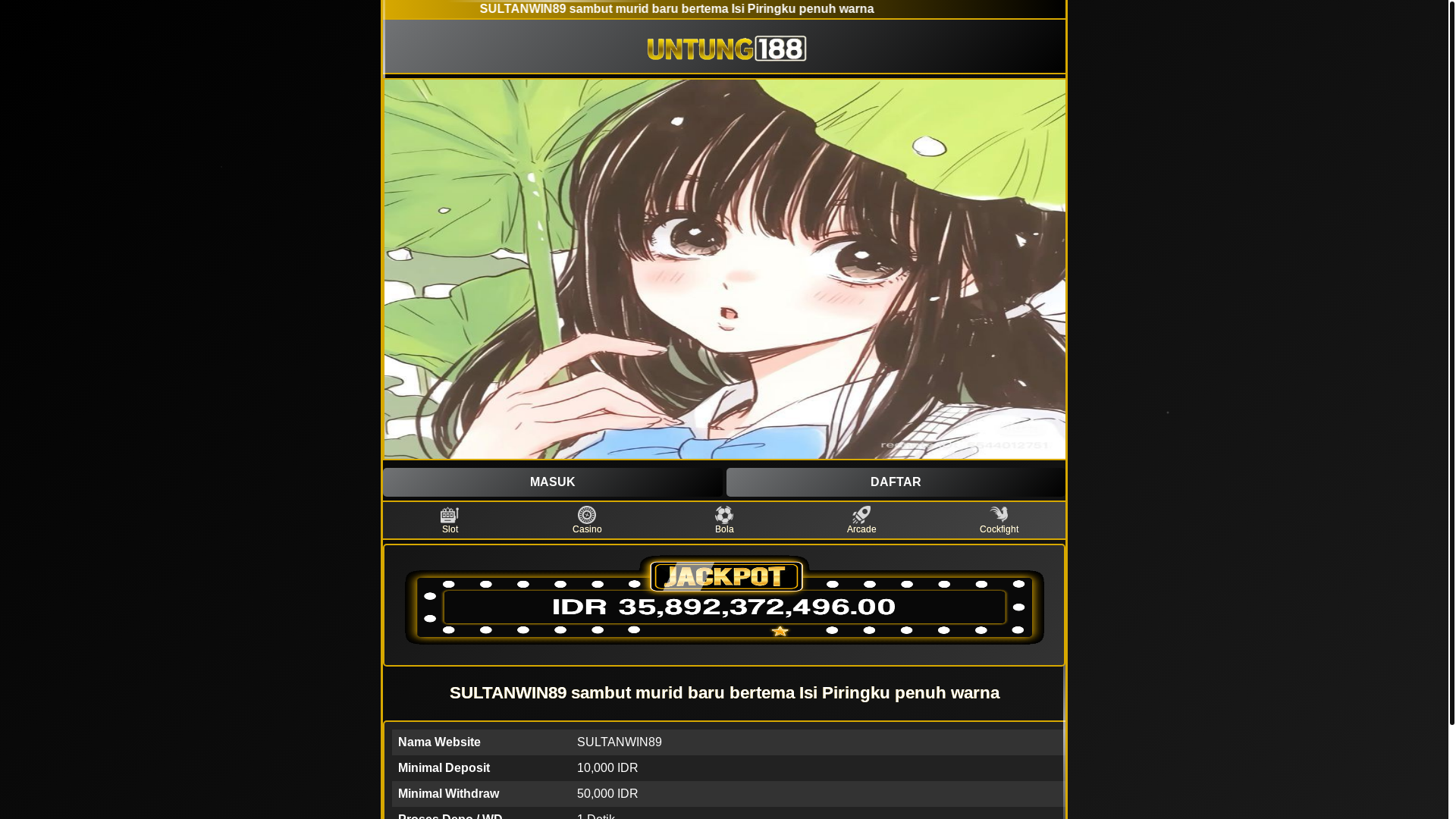 website screenshot of https://sultanwin89-pda.pages.dev/