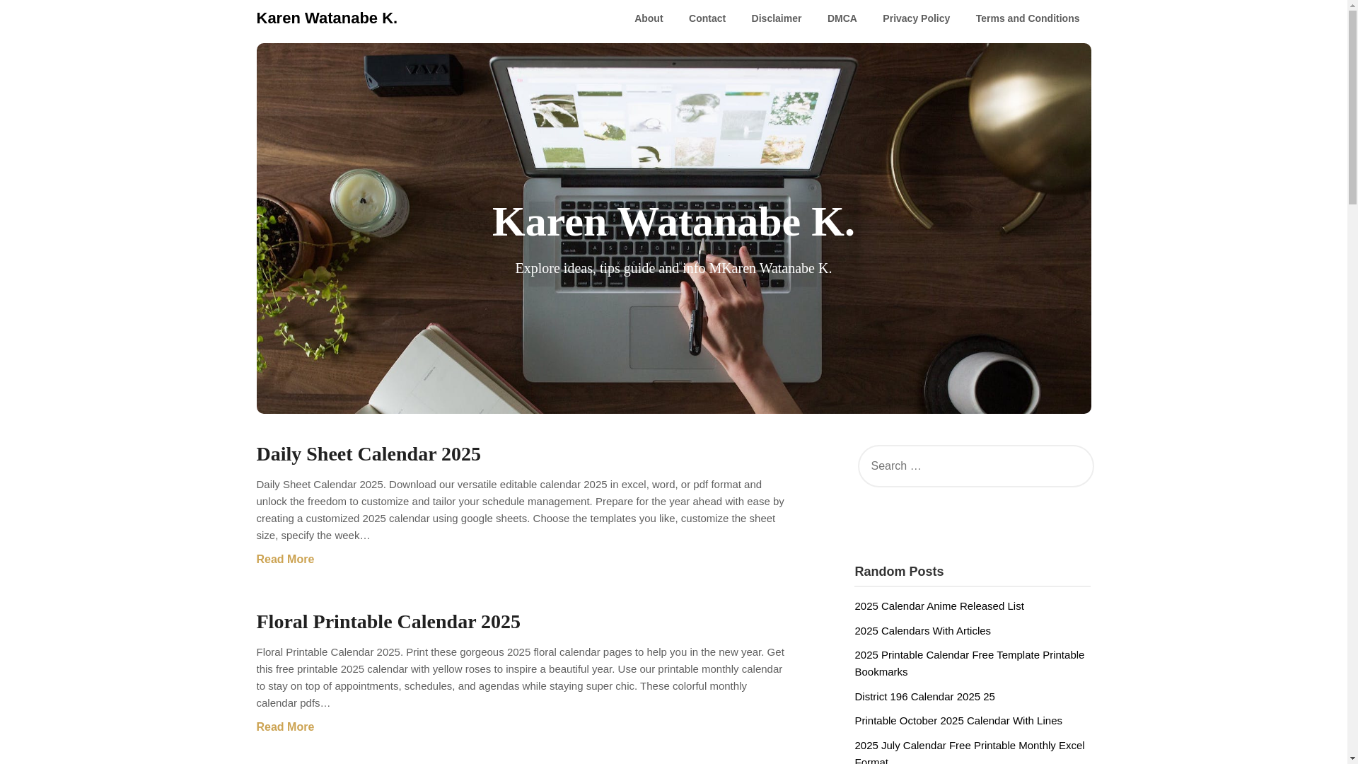 website screenshot of https://karenwatanabek.pages.dev/