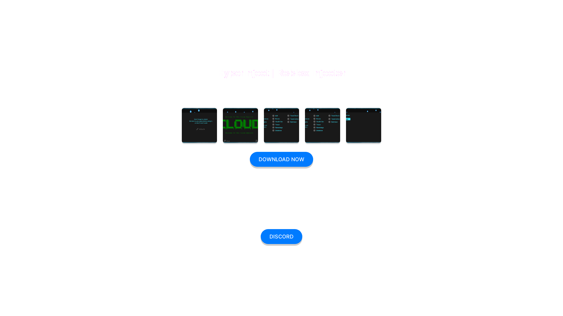 website screenshot of https://hyperinjectv1.pages.dev/