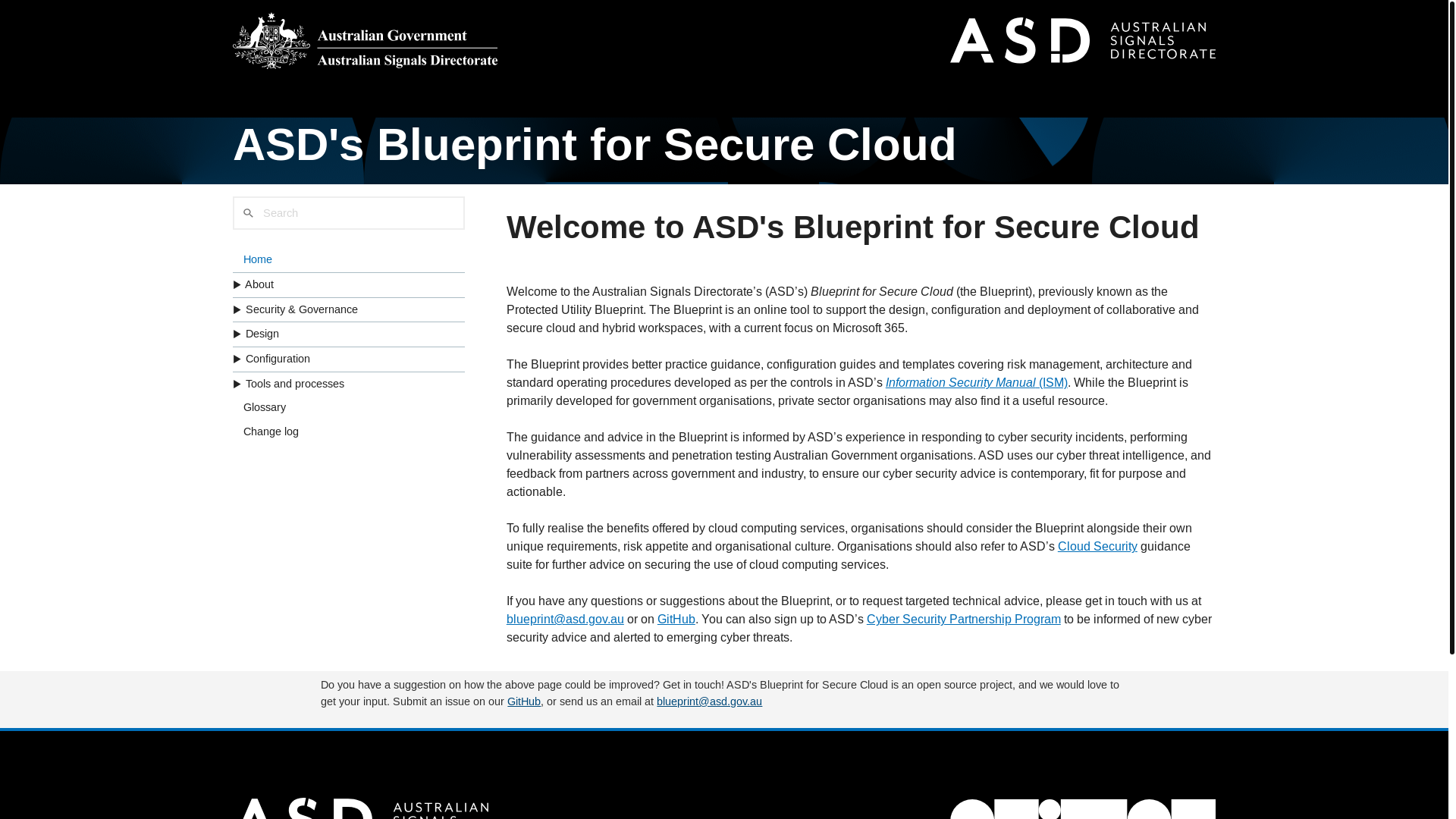 website screenshot of https://asd-blueprint-for-secure-cloud-publishing.pages.dev/