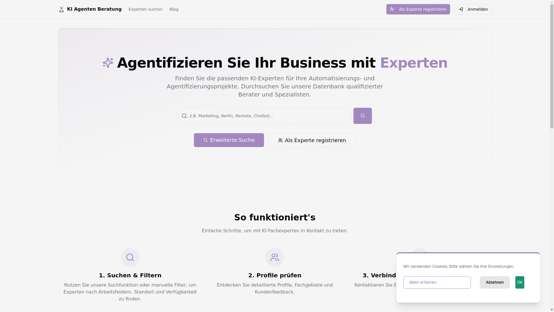 website screenshot of https://codeputer.de/