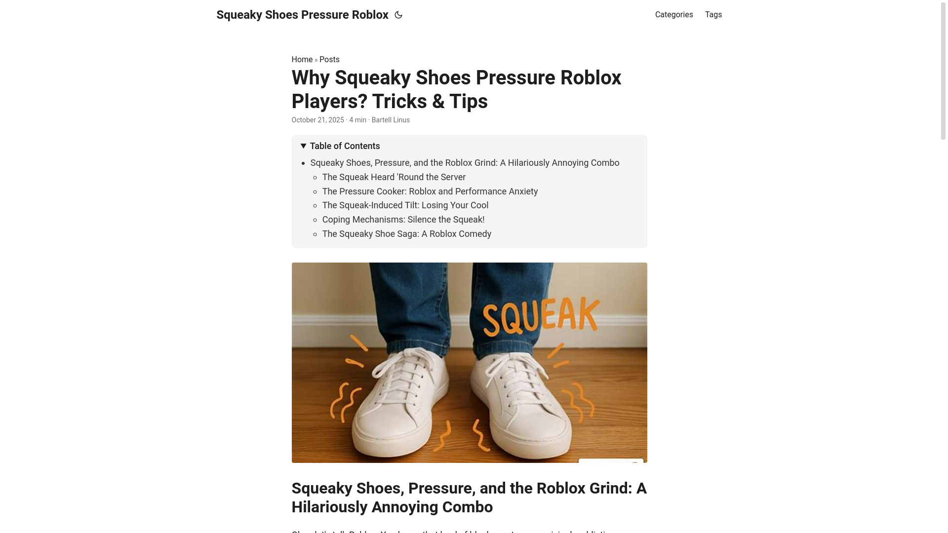 website screenshot of https://squeaky-shoes-pressure-roblox.pages.dev/