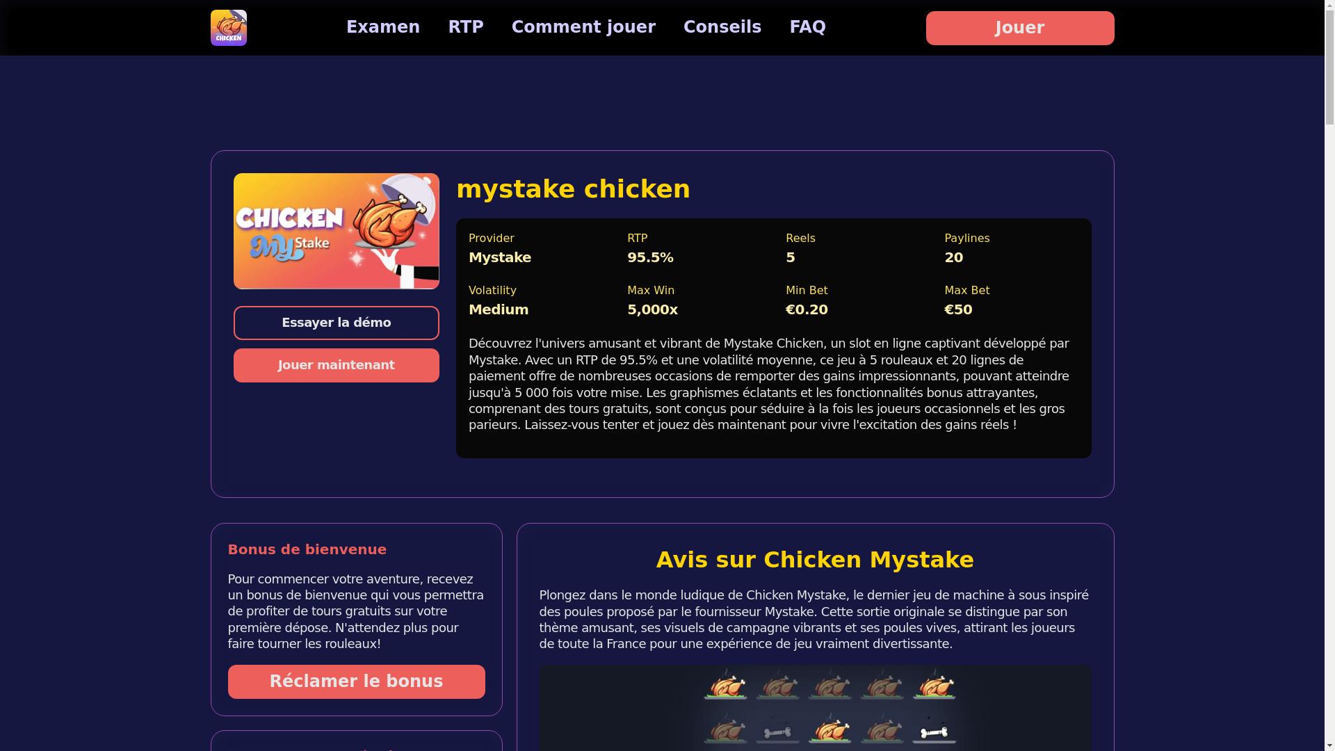 website screenshot of https://chickencrossmystake.pages.dev/