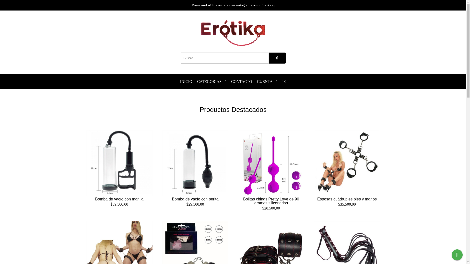 website screenshot of https://erotika.ar/