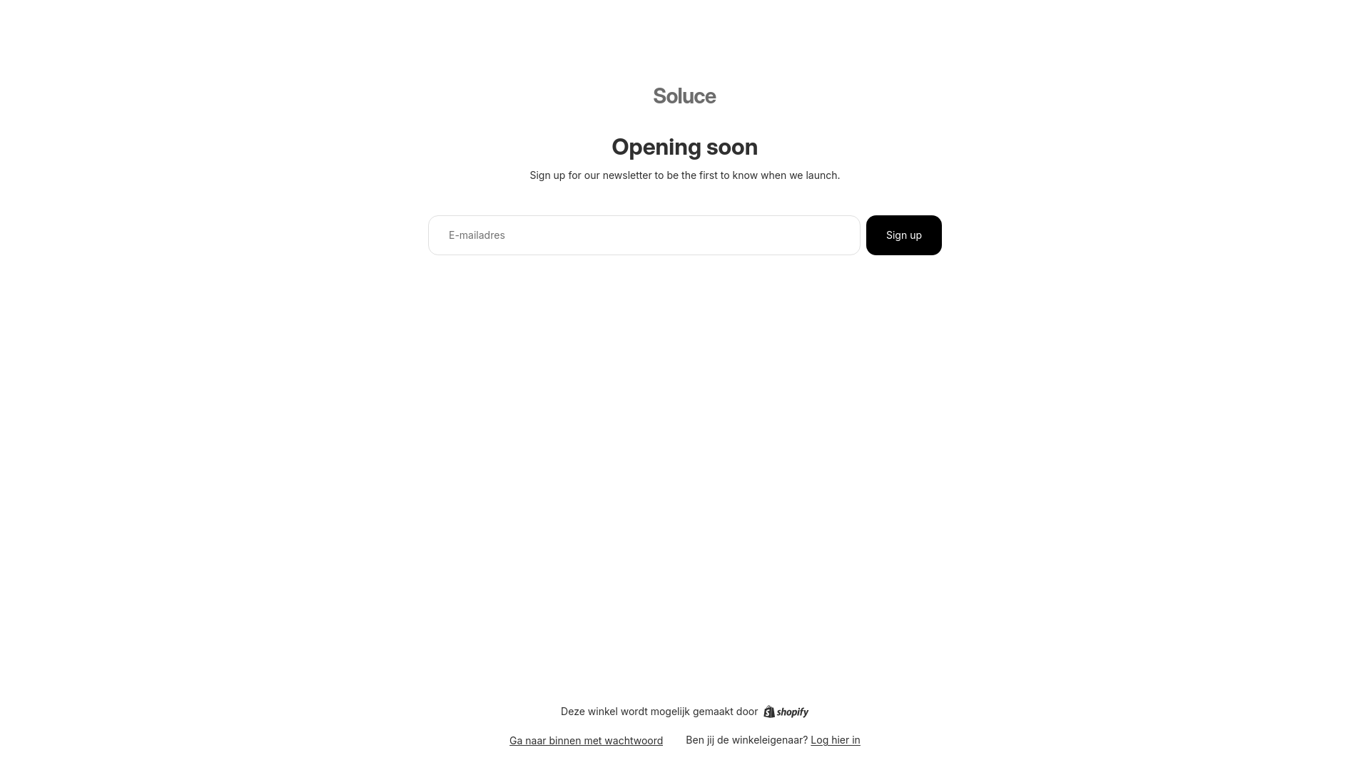 website screenshot of https://soluce.pl/