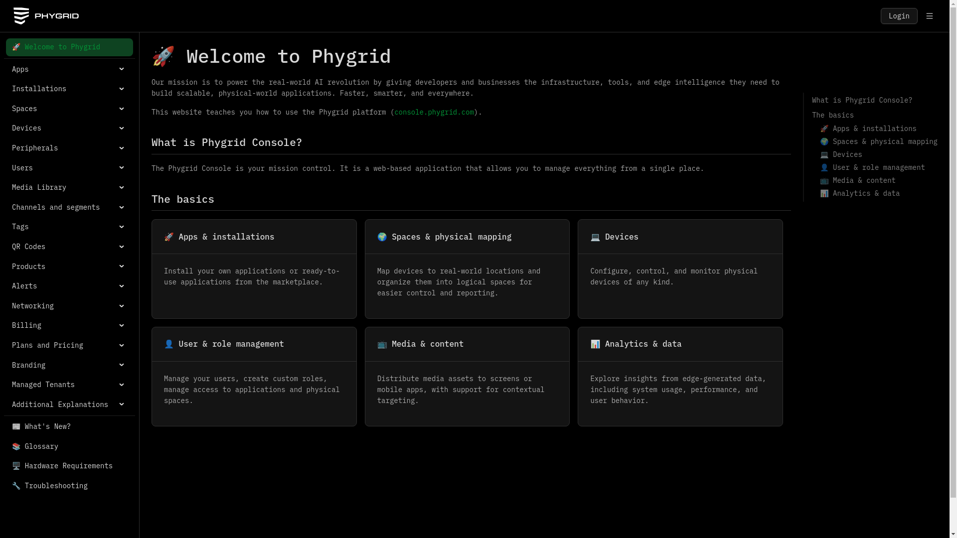 website screenshot of https://phygrid-learn-eu.pages.dev/