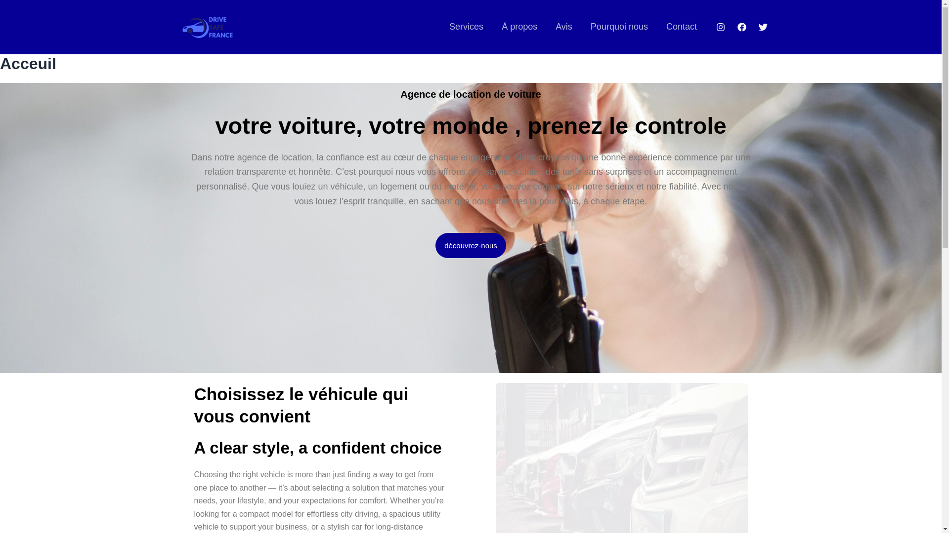 website screenshot of https://drivesafefrance.fr/