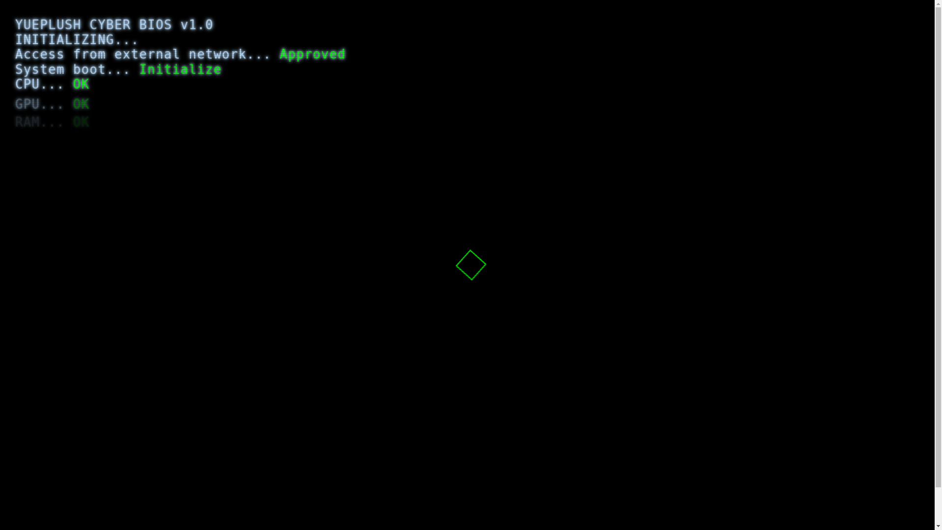website screenshot of https://yueplushart.pages.dev/