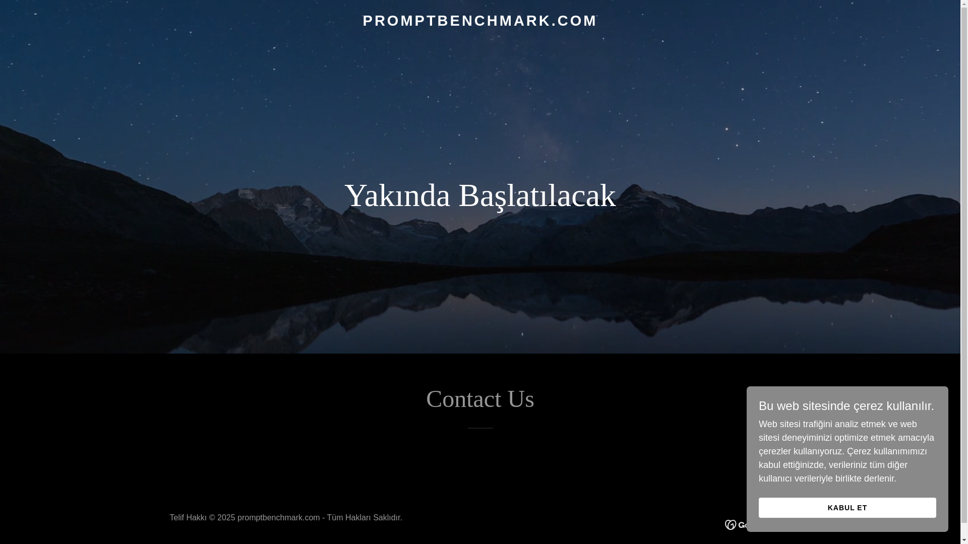 website screenshot of https://promptbenchmark.com/