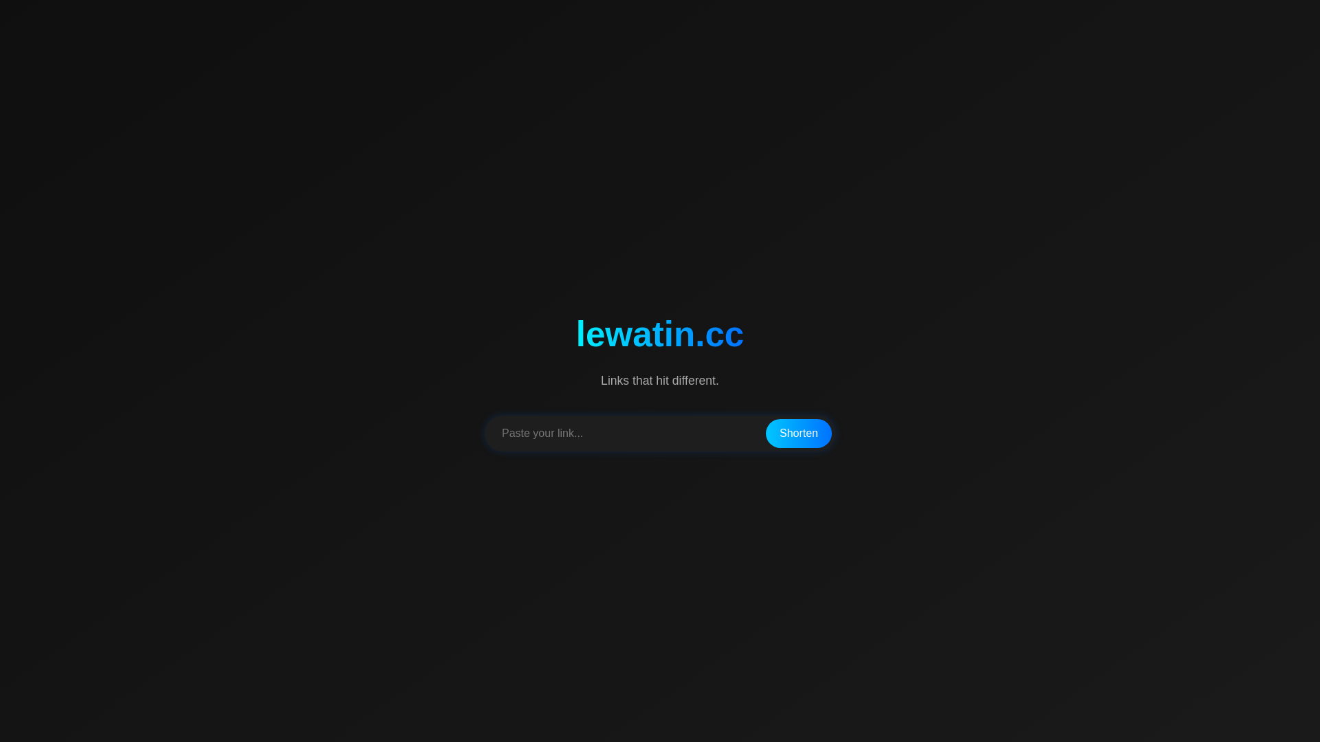 website screenshot of https://lewatin.cc/