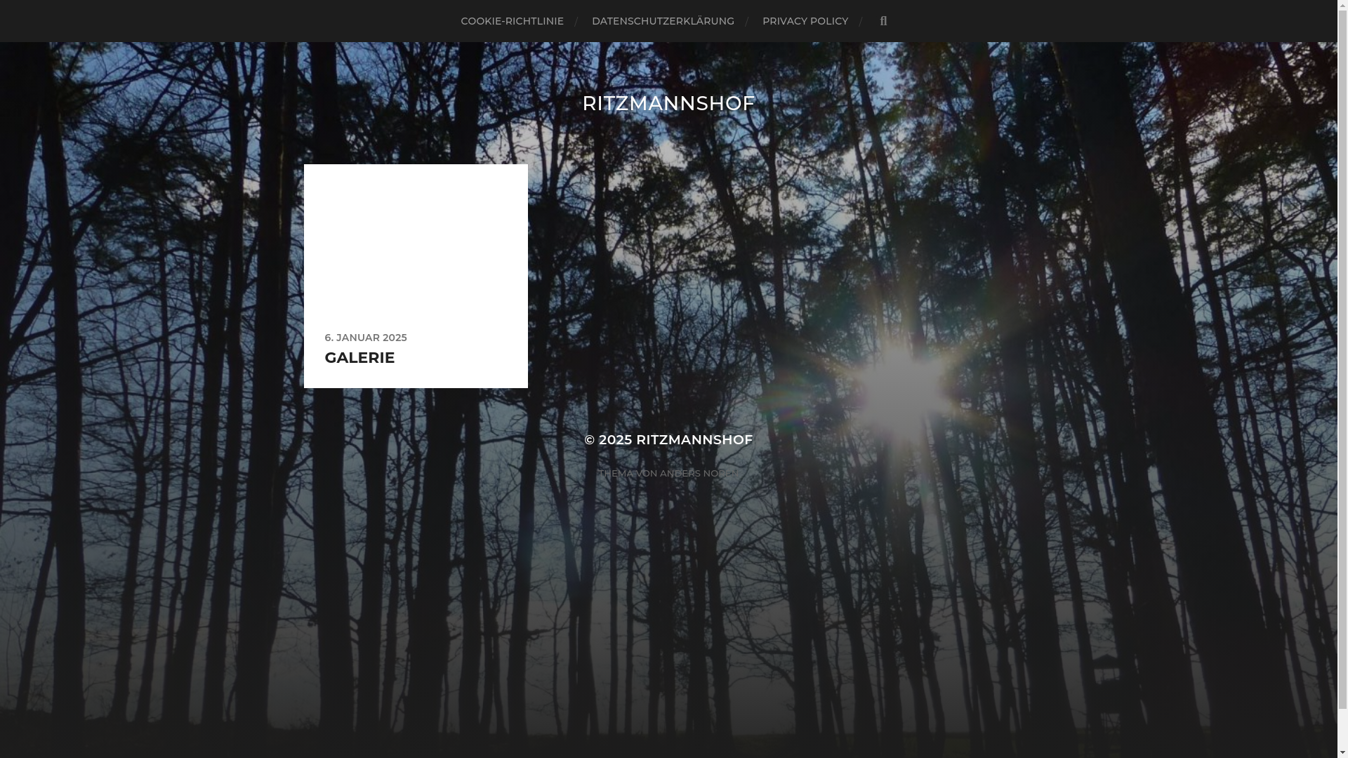 website screenshot of https://ritzmannshof.de/