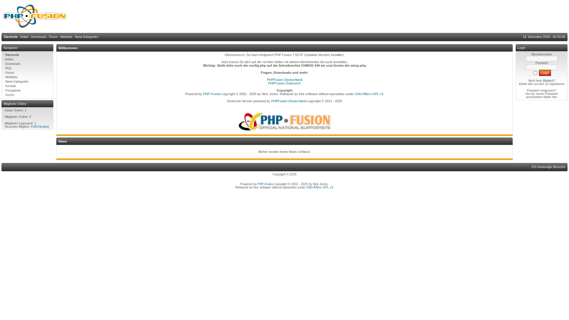 website screenshot of https://trancebeyond-fm.de/