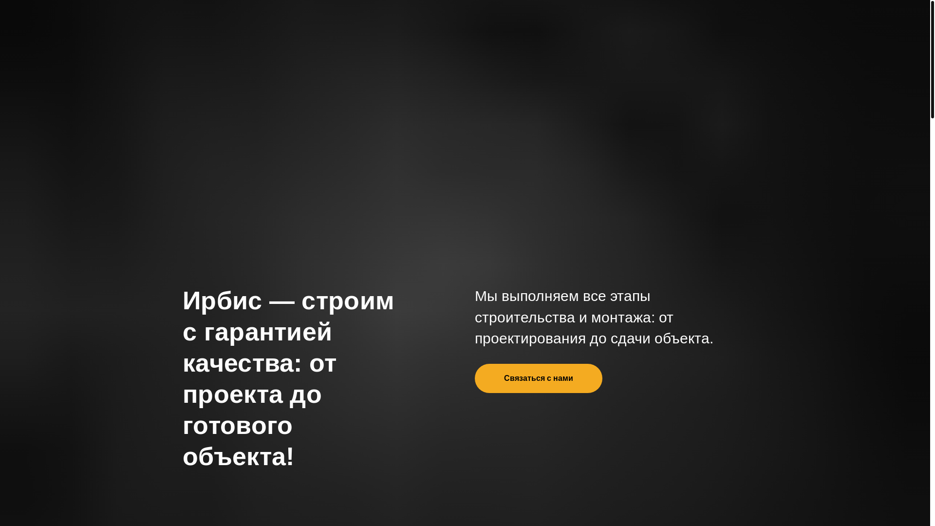 website screenshot of https://irbitechnology.ru/
