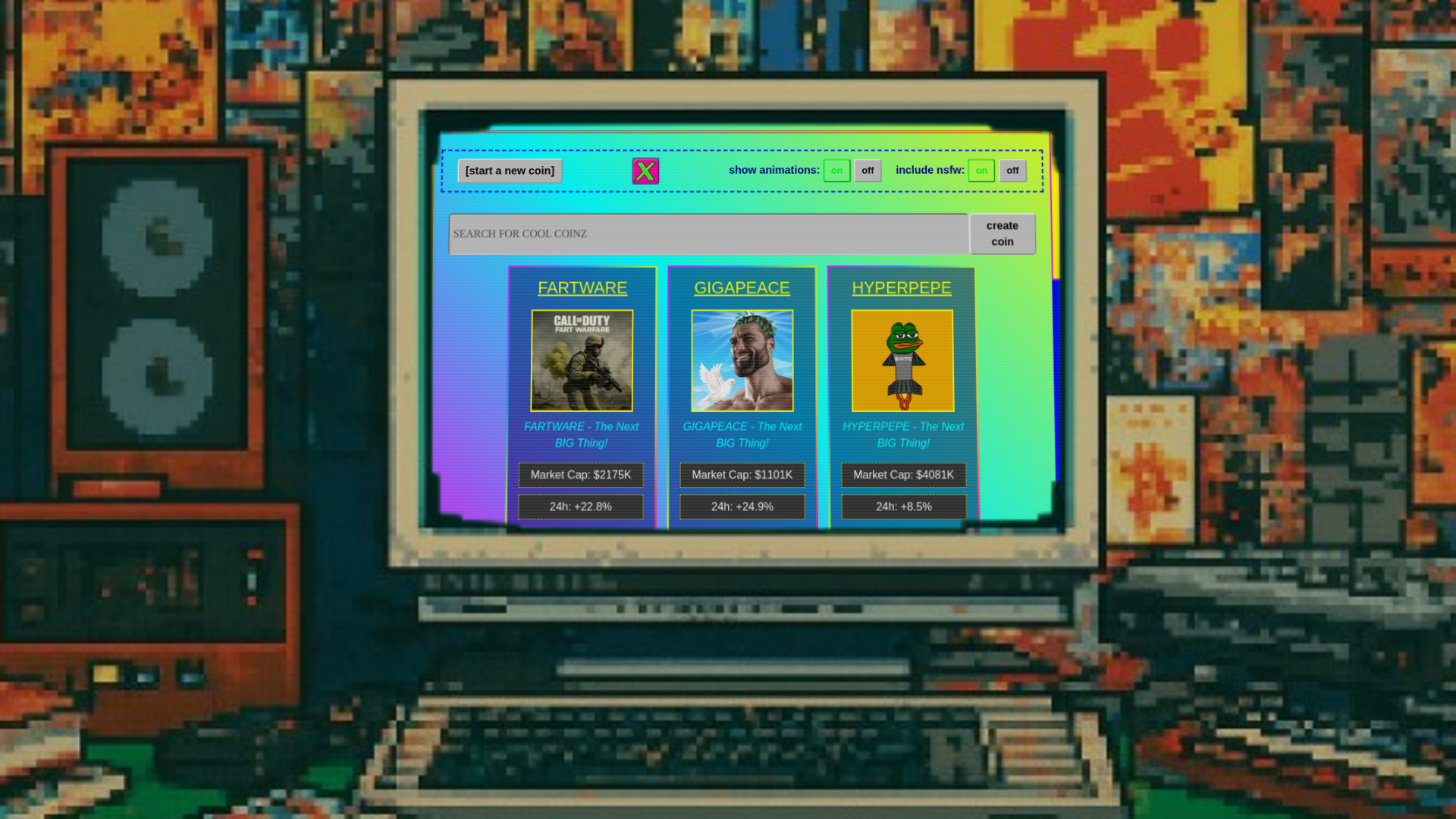 website screenshot of https://inserttoken.org/
