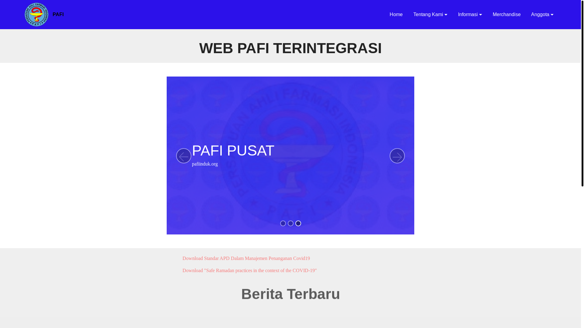 website screenshot of https://pafi-muaratiga-org.pages.dev/